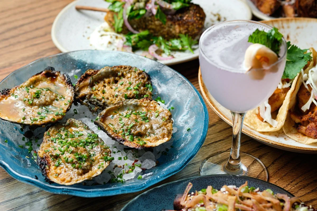 char-grilled oysters from Your 3rd Spot