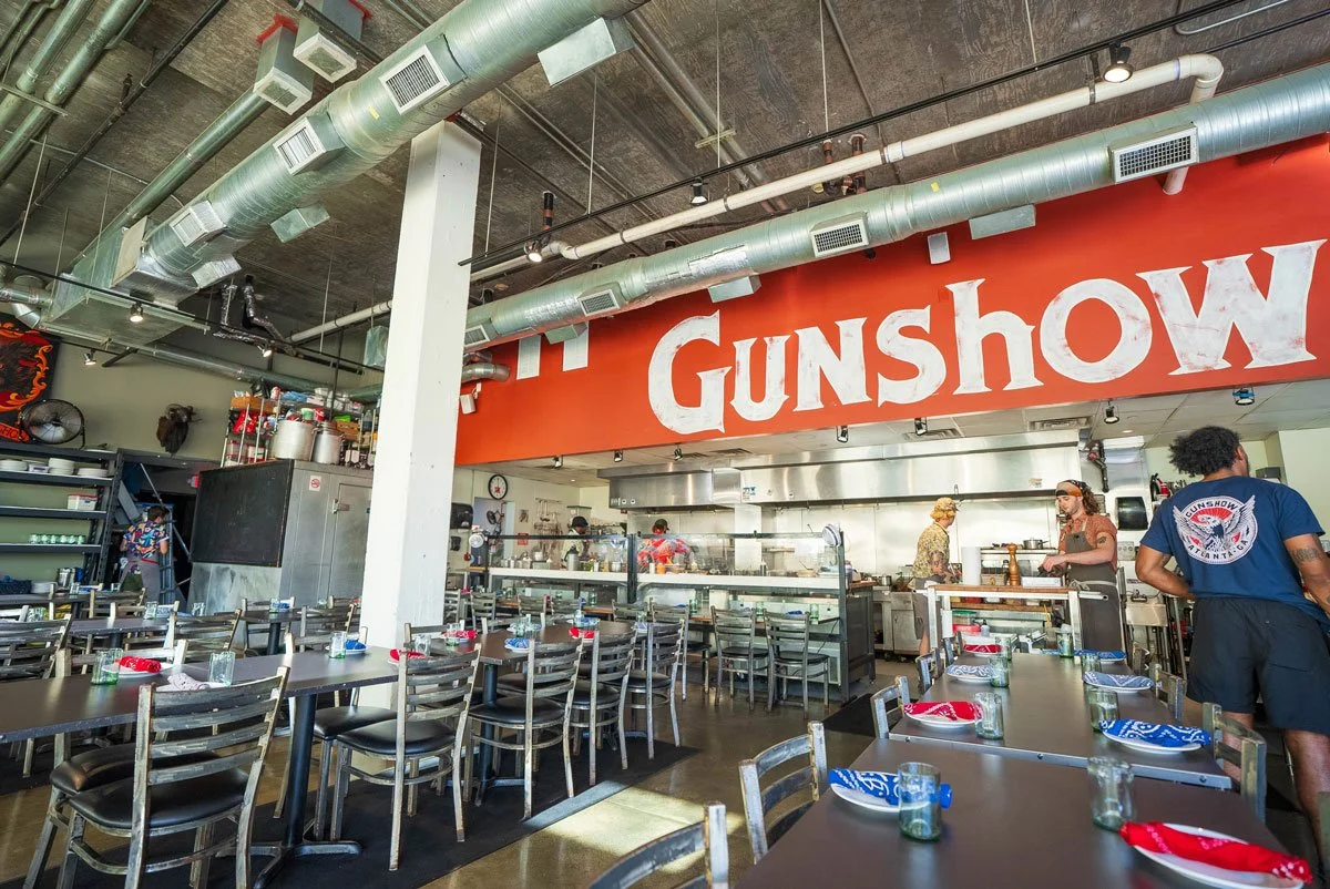 Interior of Gunshow.