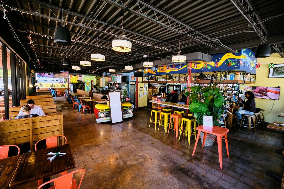 Interior of Wylie & Rum