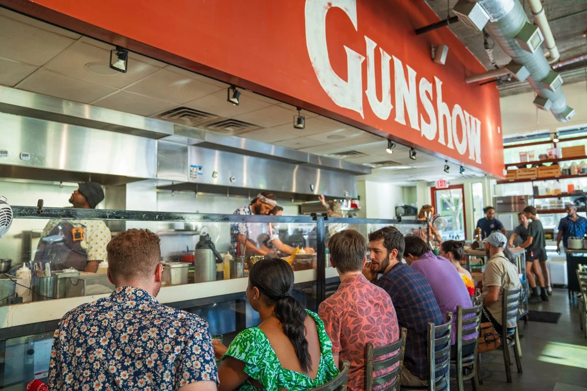 Interior of Gunshow