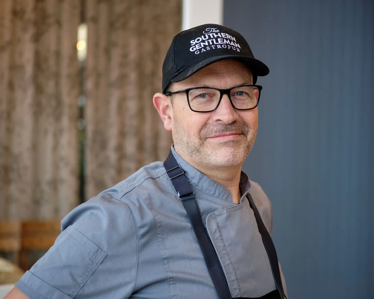 Executive chef Paul Martin at The Southern Gentleman.