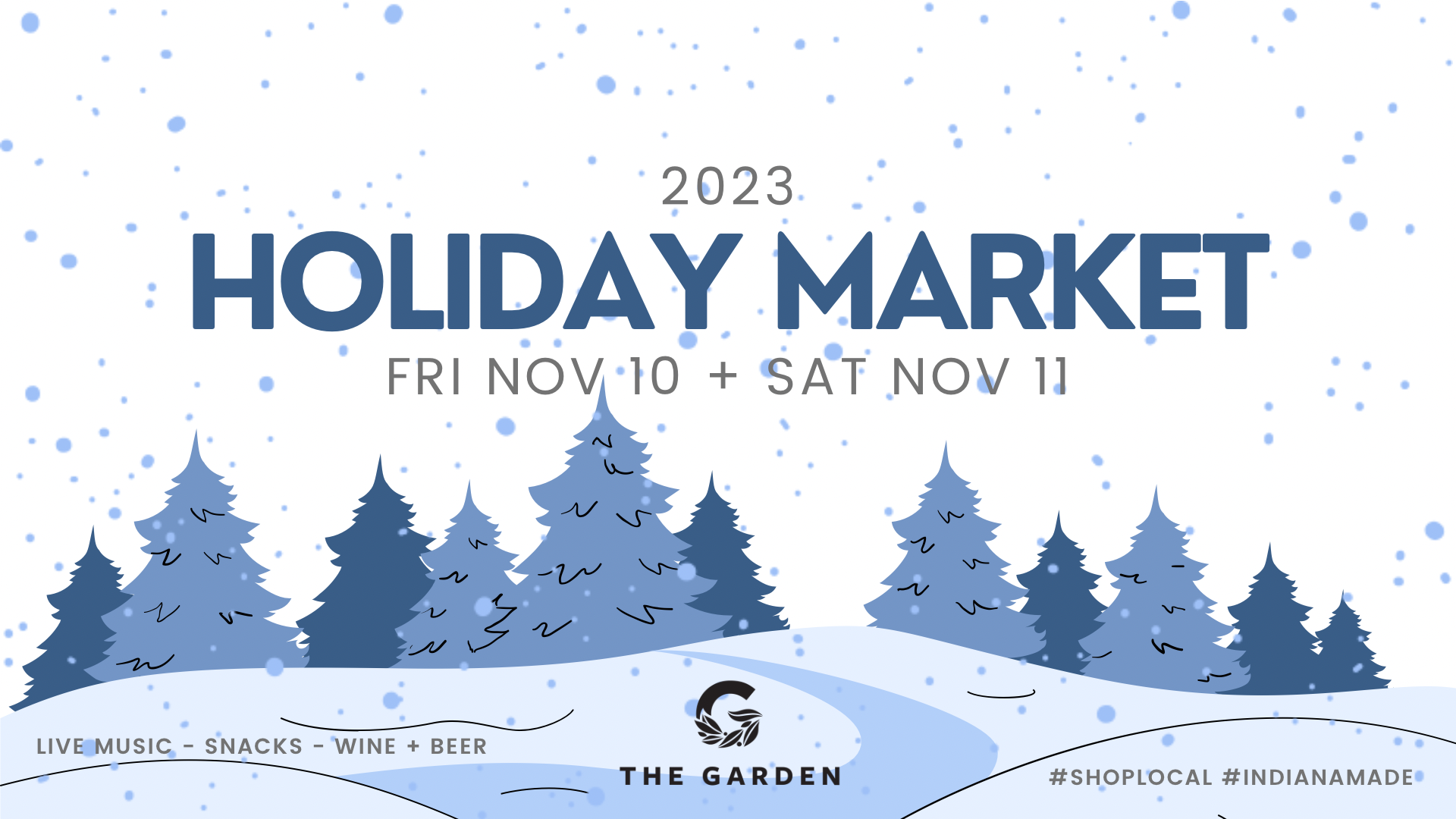 2023 Holiday Market at The Garden