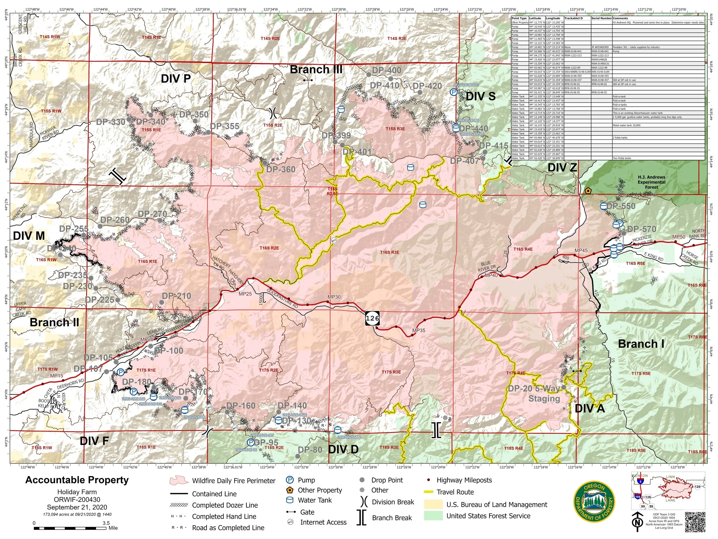  At the peak of the 2020 fire season, I was dispatched to serve as a GISS(t) on the Holiday Farm Fire.  During this assignment I was tasked with managing many projects at once.  A few of these tasks included:    - daily production of professional qua