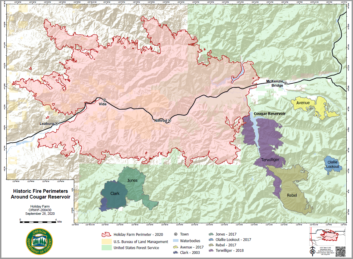  At the peak of the 2020 fire season, I was dispatched to serve as a GISS(t) on the Holiday Farm Fire.  During this assignment I was tasked with managing many projects at once.  A few of these tasks included:    - daily production of professional qua