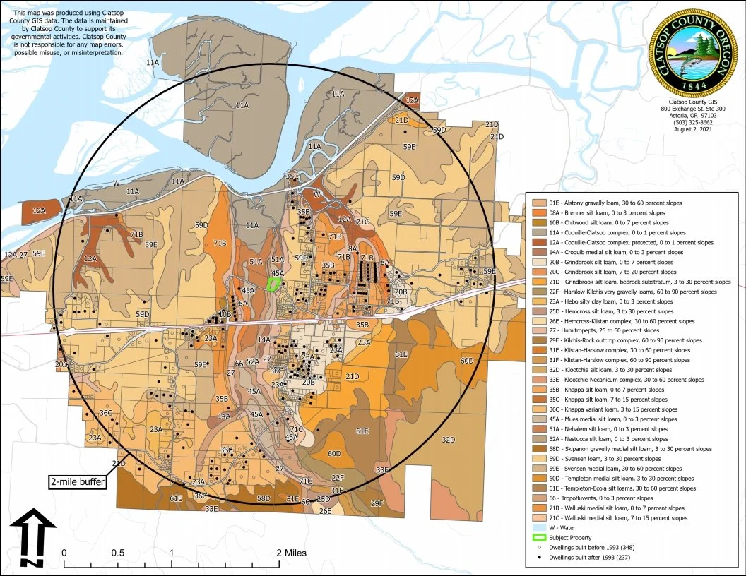 Soils Composition Map