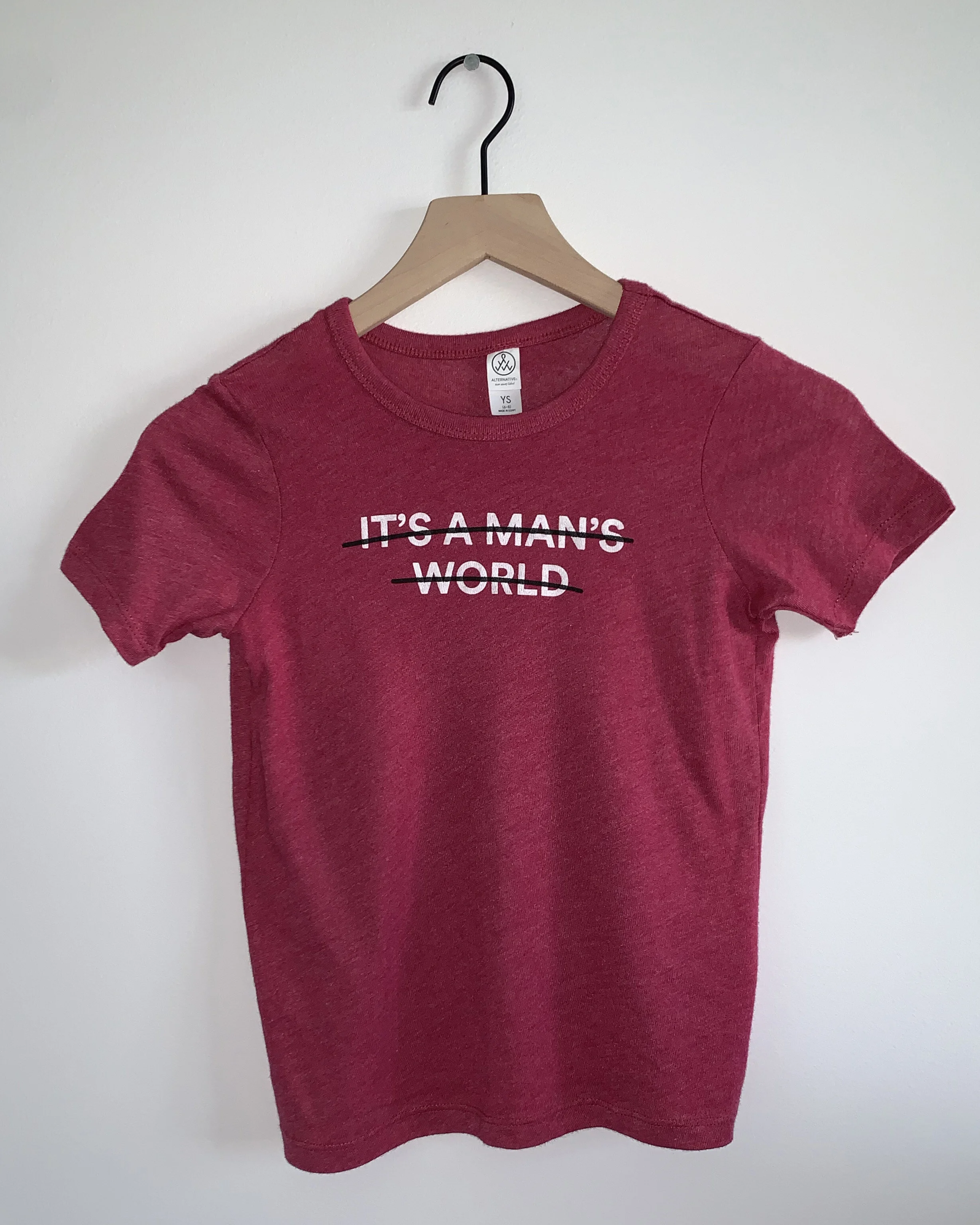 Youth "Man's World" Tee