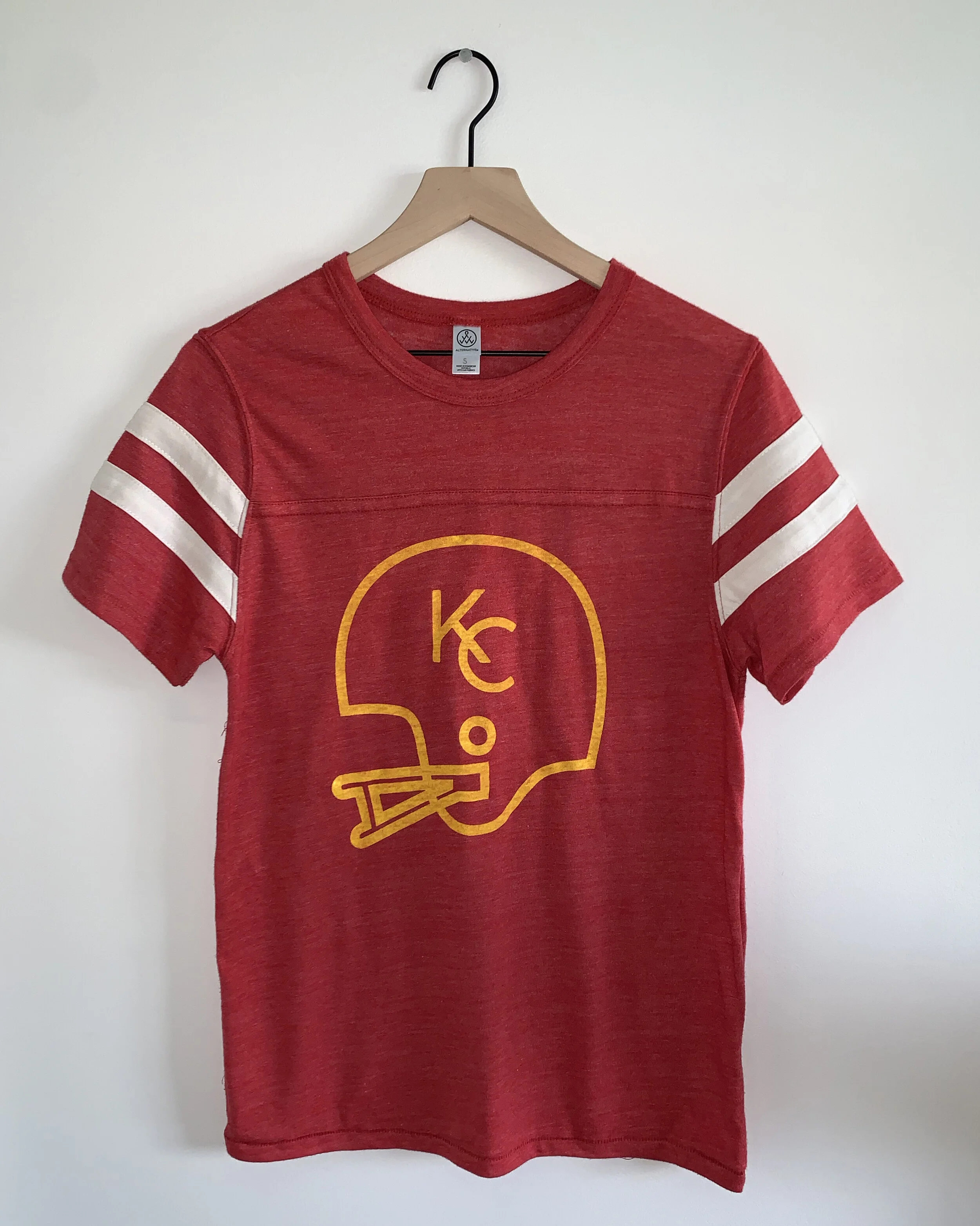 Vintage Kansas City Football Helmet tee
