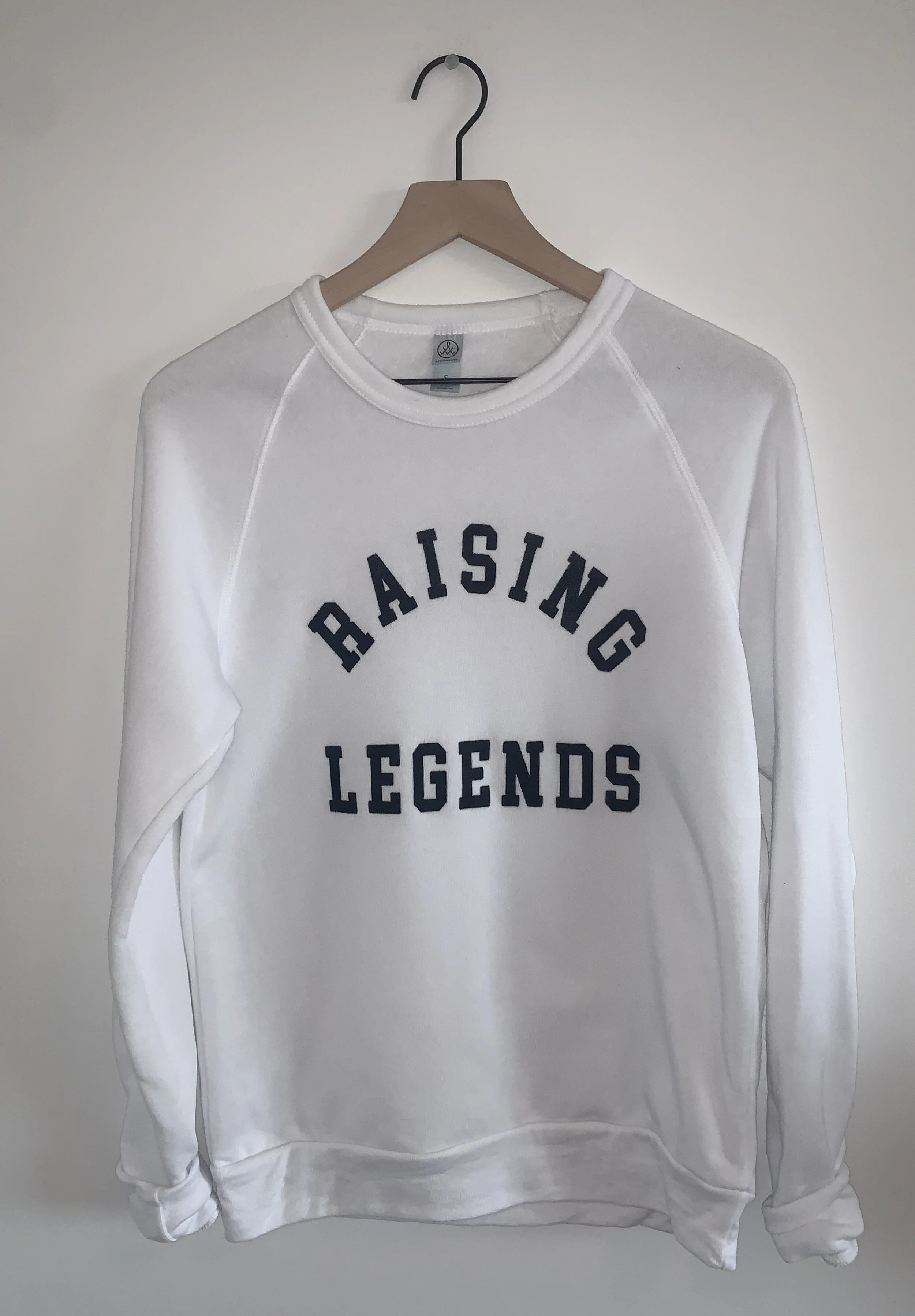The comfiest "Raising Legends" sweatshirt