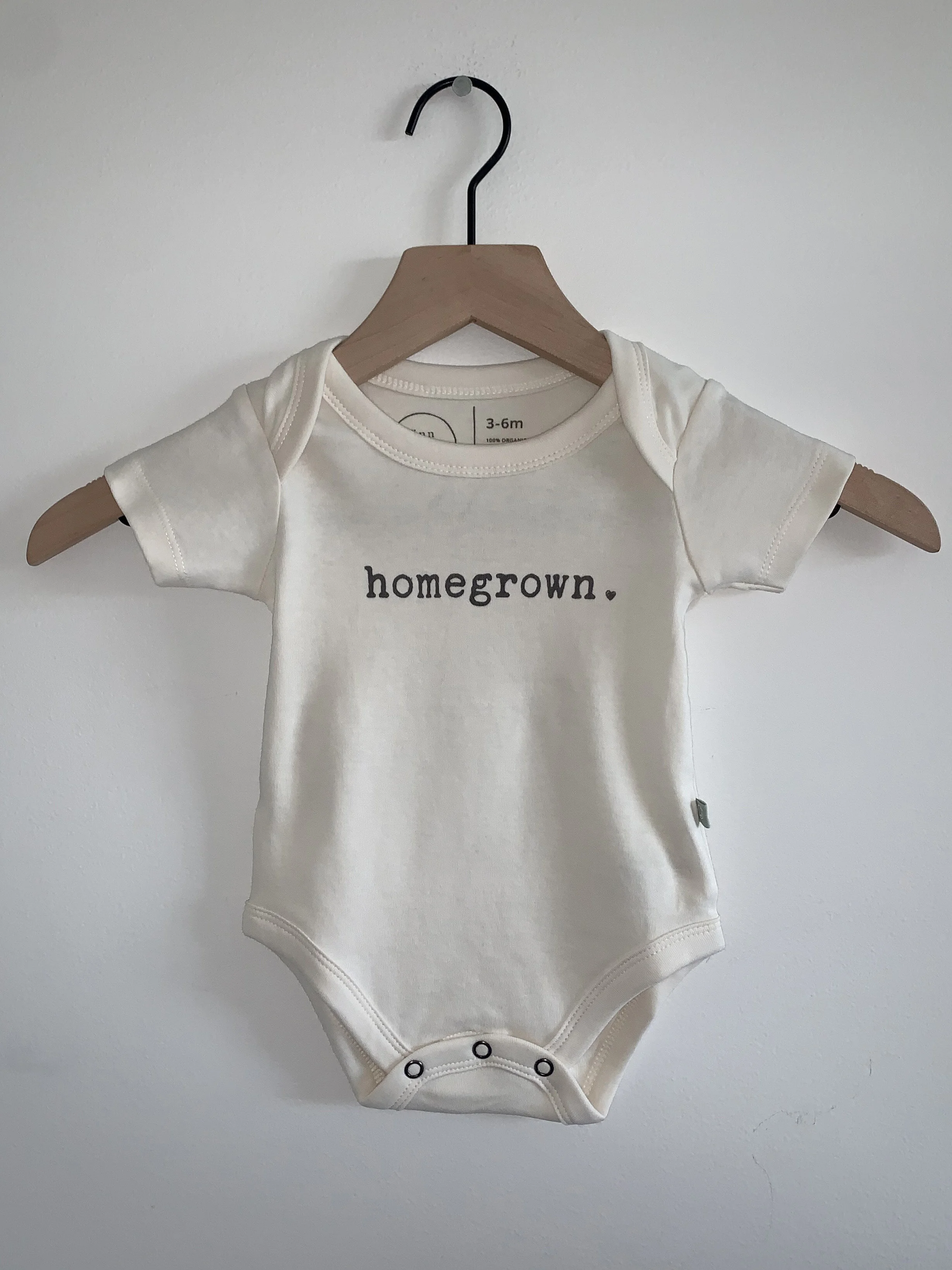 "Homegrown" onesie