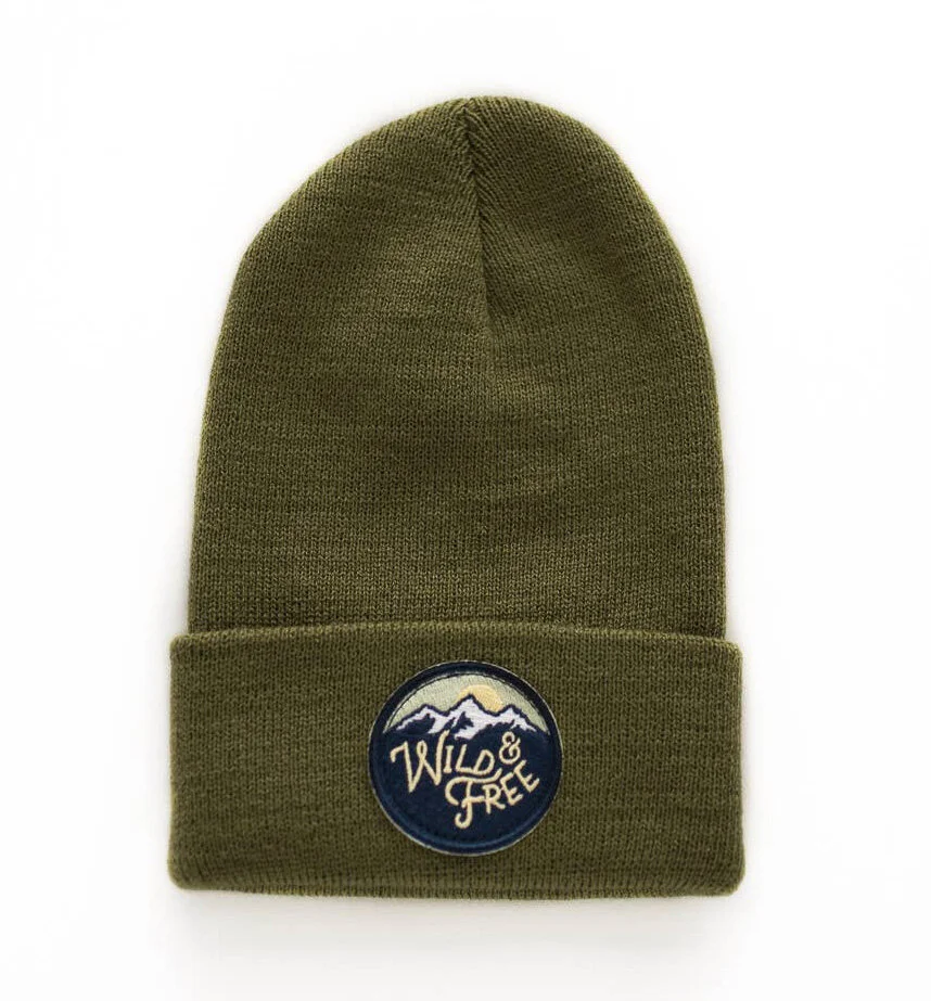 Youth "Wild and Free" beanie