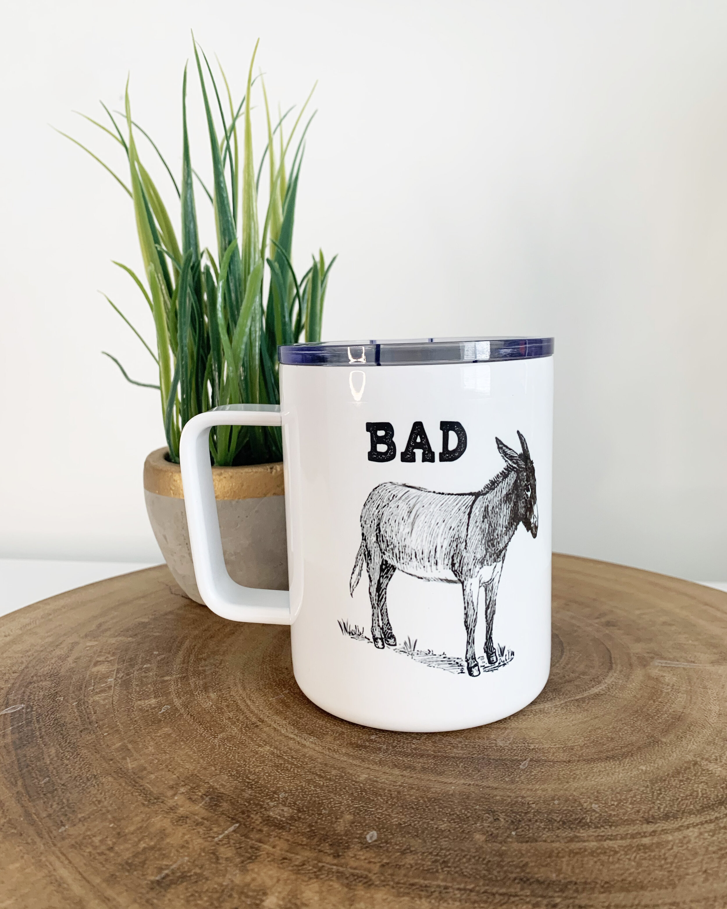 Bad A - Stainless Steel Travel Mug