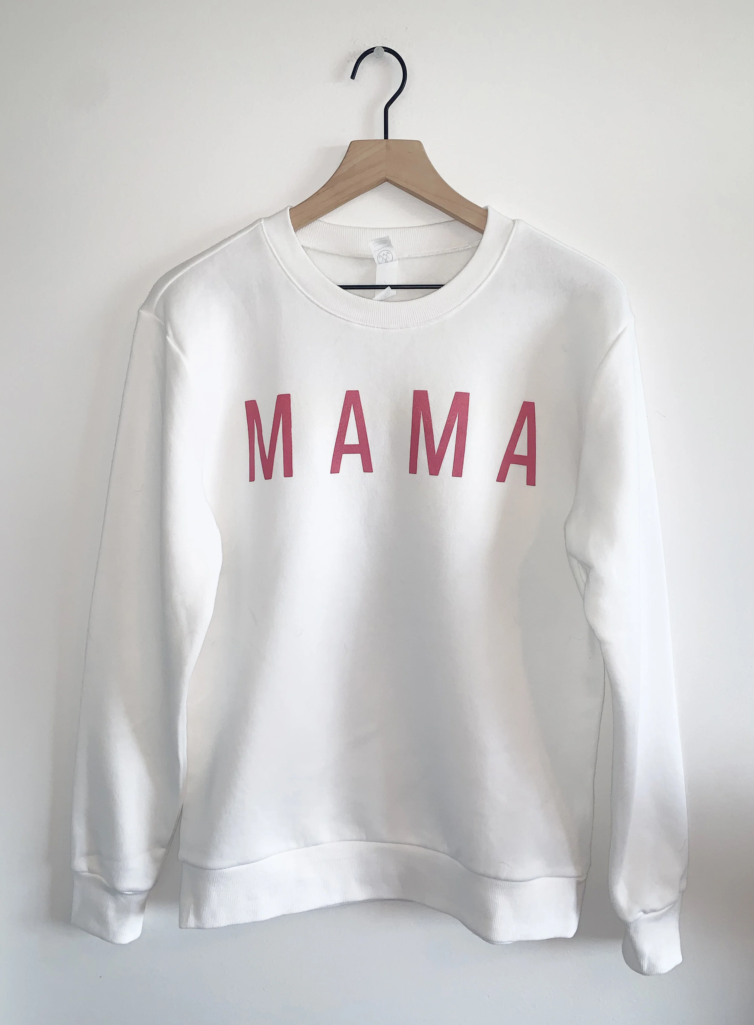 MAMA sweatshirt in white