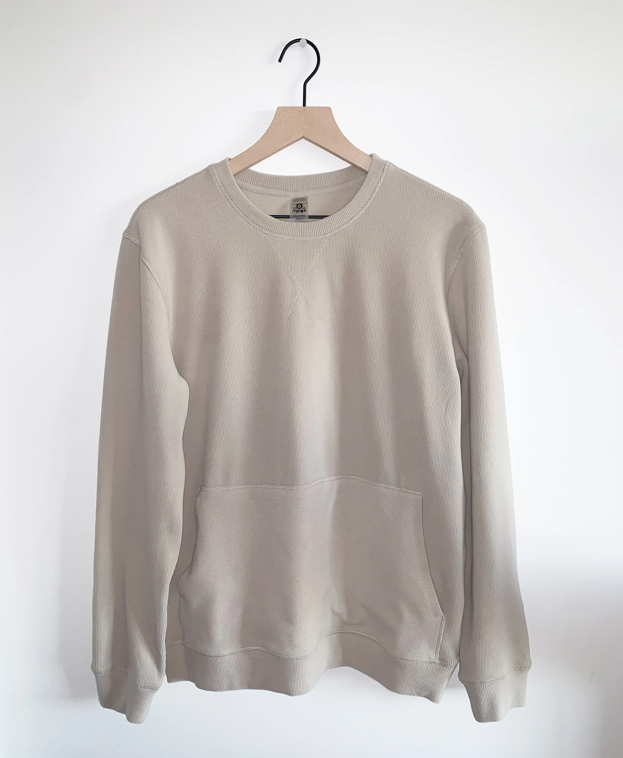 Micro-Ribbed Pullover