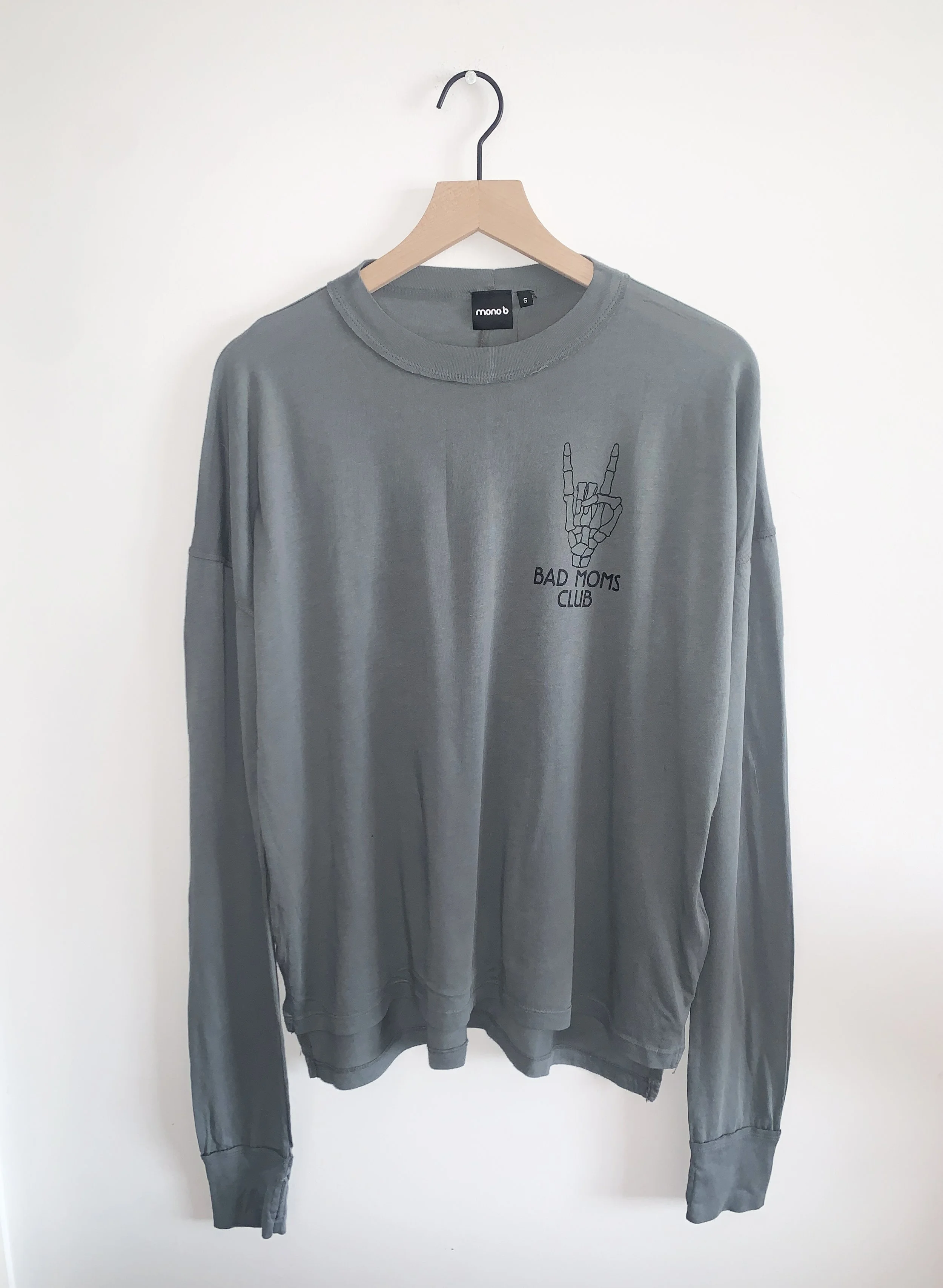 Bad Moms Club Long-Sleeve tee