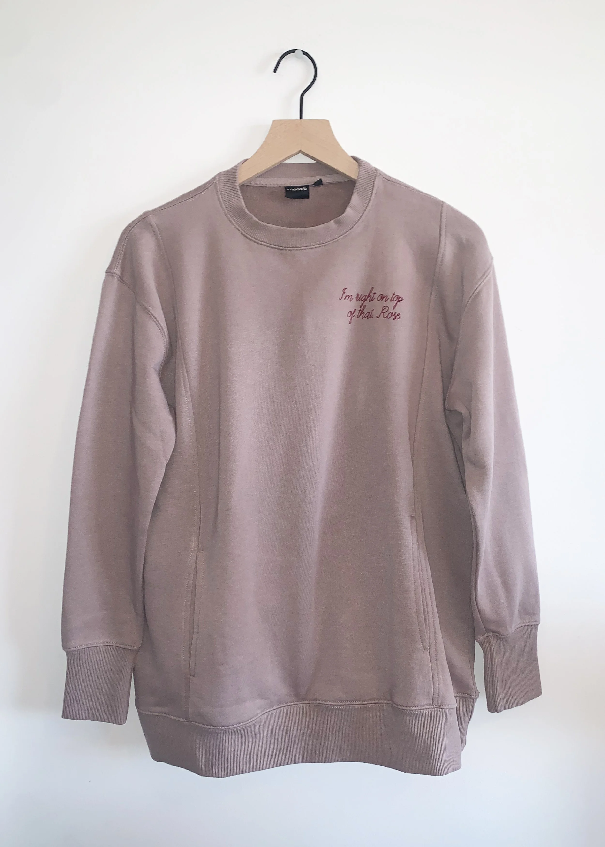 Sue Ellen Pullover in Blush