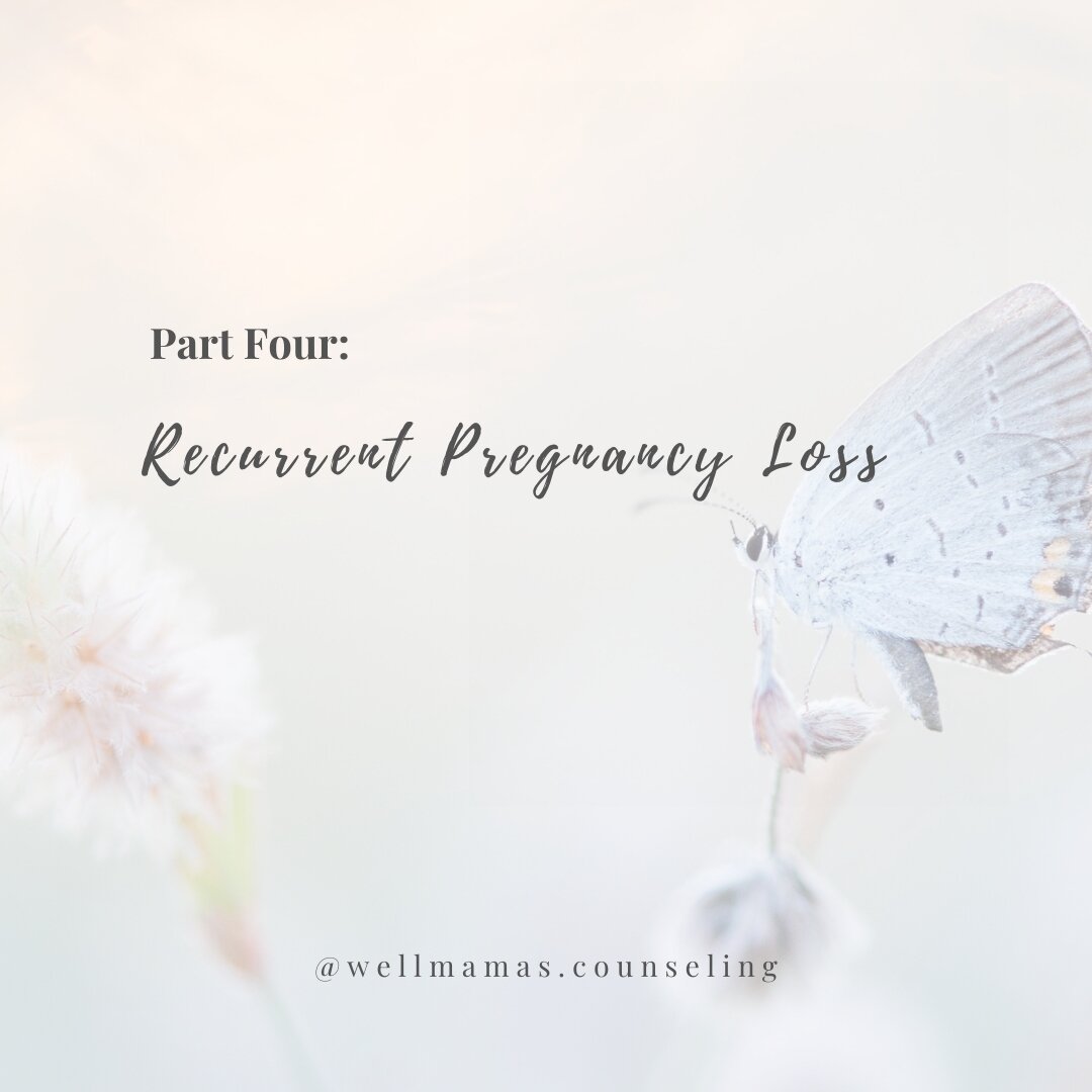 Perinatal Loss Series, Part 4: Recurrent Pregnancy Loss⁣
What is recurrent pregnancy loss? Recurrent pregnancy loss is defined by medical experts as 2 or more pregnancy losses. Parents suffering from multiple unexpected and sudden losses may have str