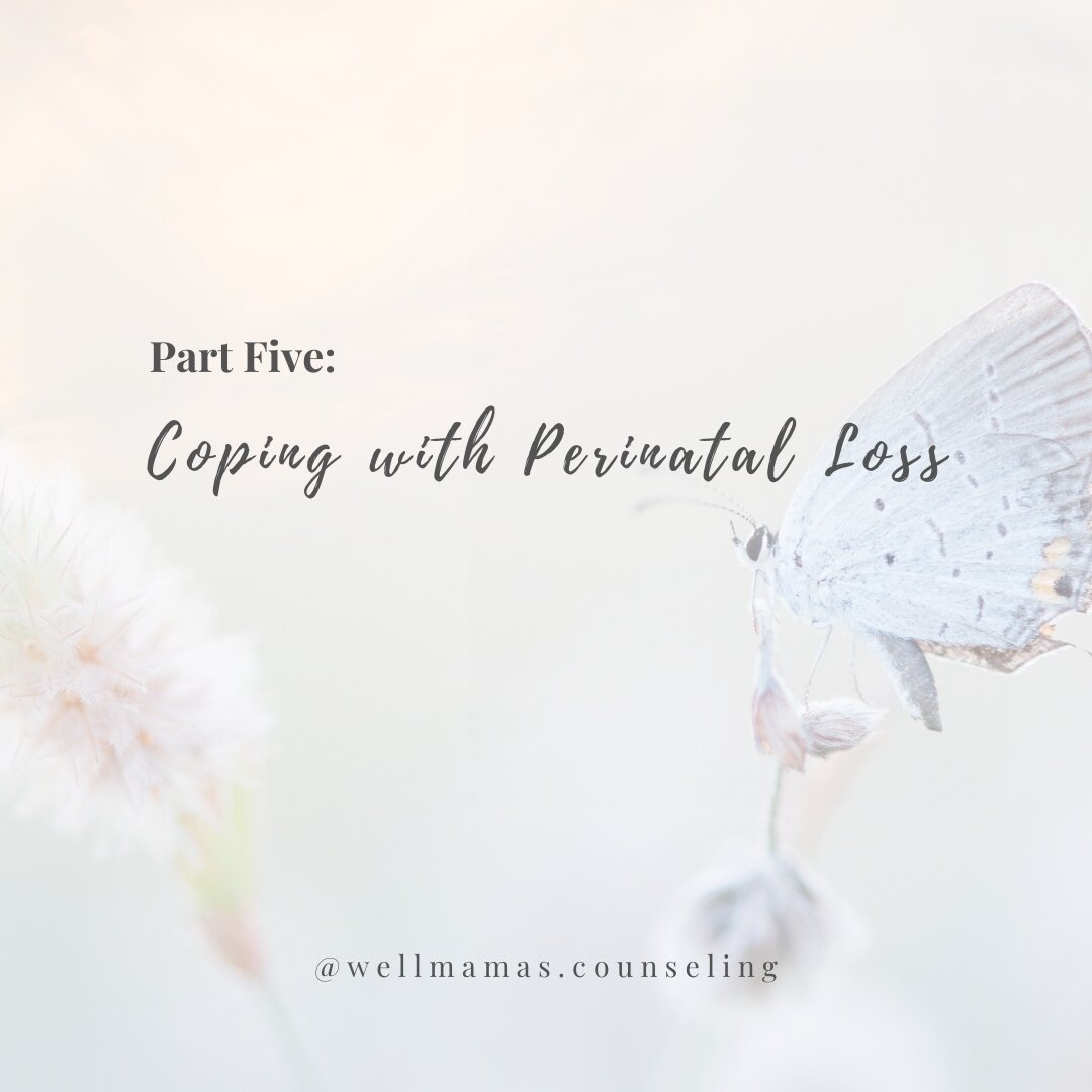 Perinatal Loss Series, Part 5: Coping with Perinatal Loss⁣*See our previous posts for series information* 

Coping with perinatal loss is a difficult and ongoing process. There are several things that parents can do to help them cope with their grief