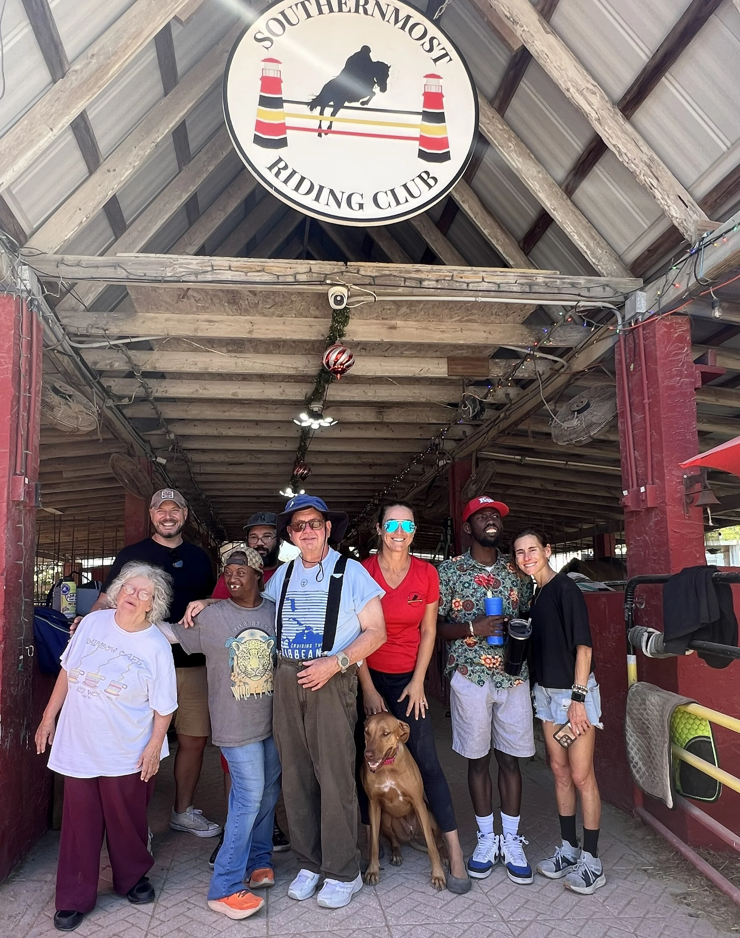 MARC clients just horsing around! 