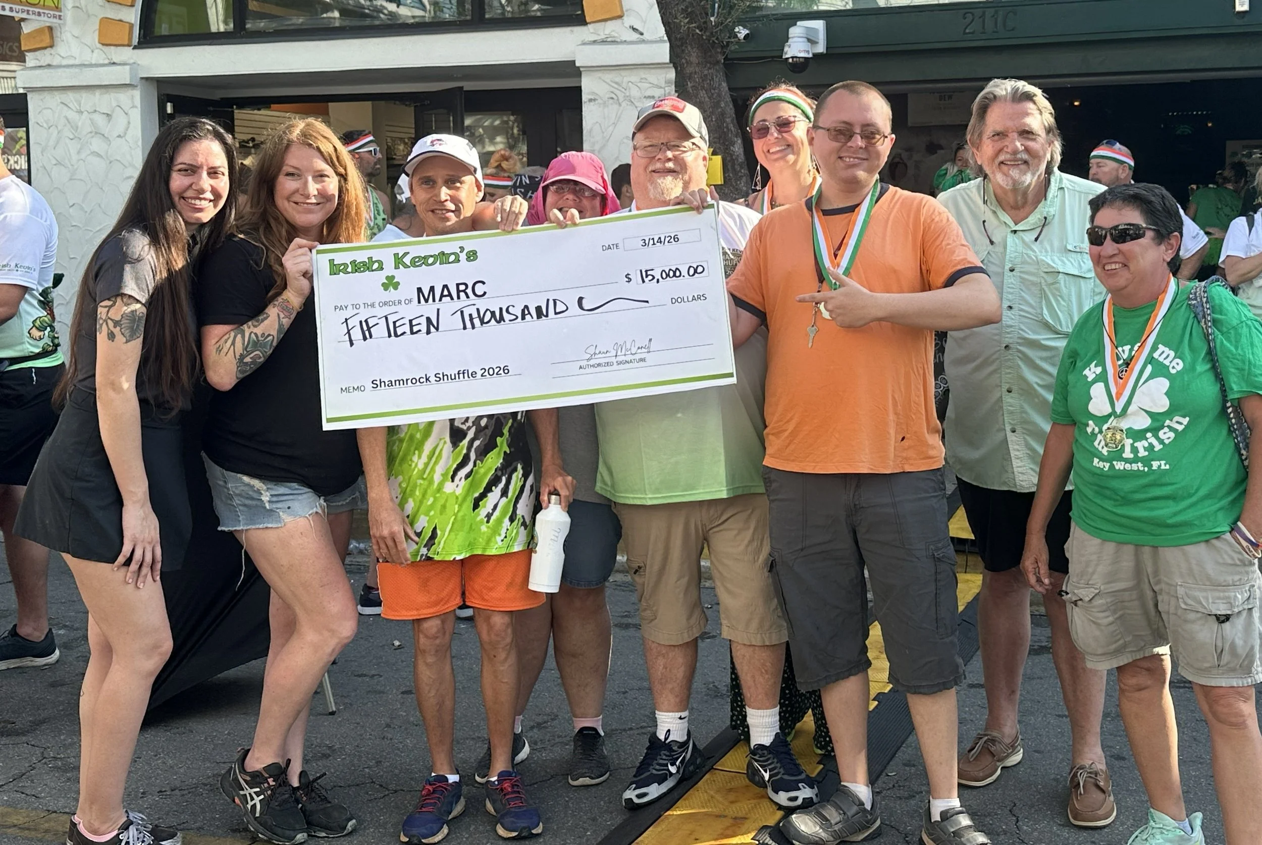 Irish Kevin's Shamrock Shuffle raises $15,000 for MARC!!!