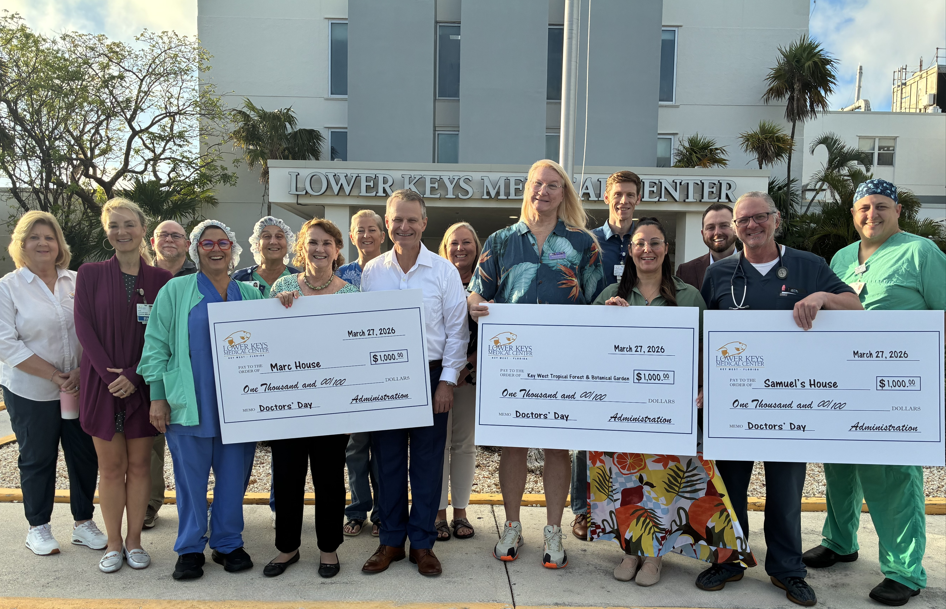 Lower Keys Medical Center Recognizes National Doctors' Day With Donations in Honor of Medical Staff  