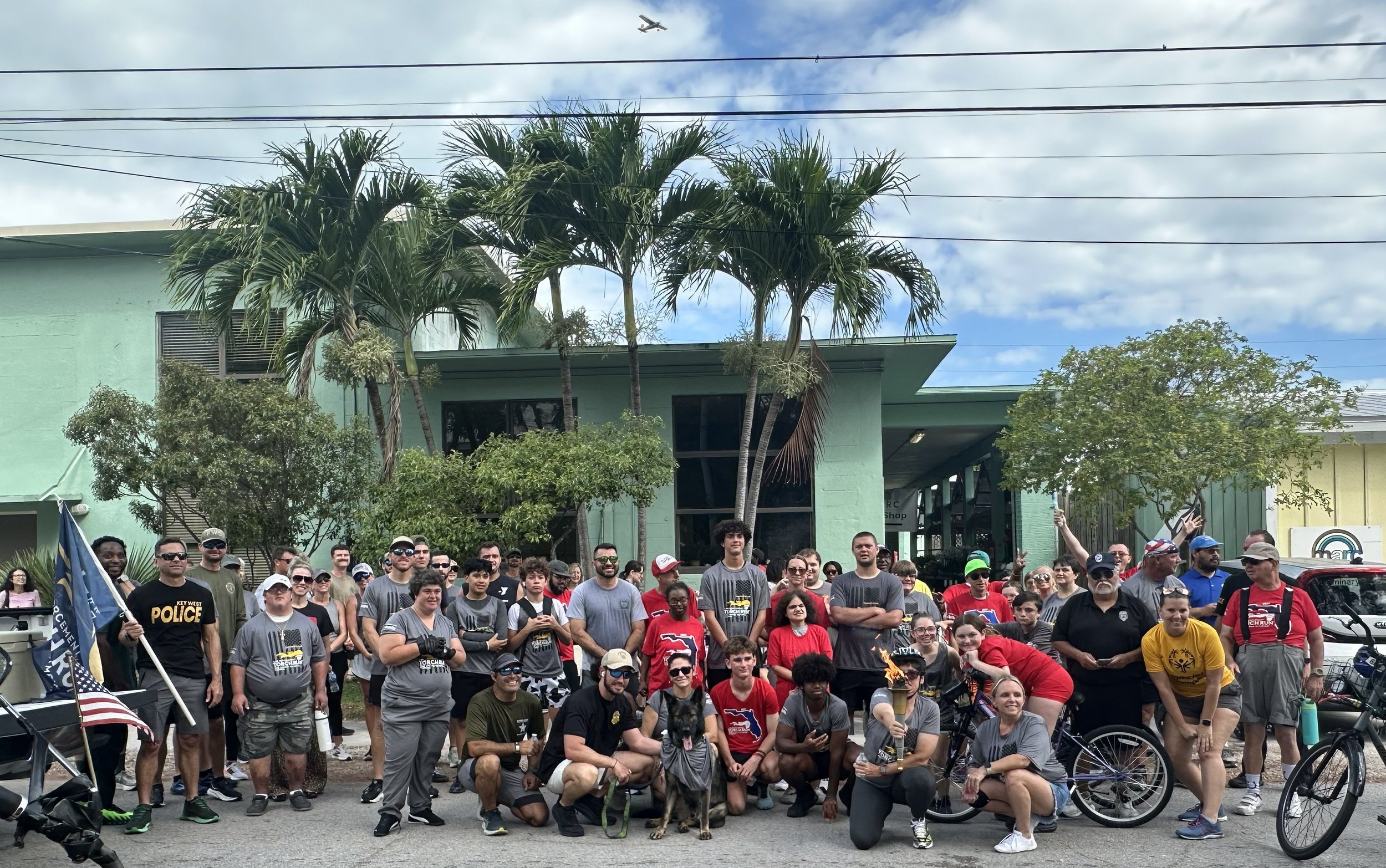 MARC cheers on the Law Enforcement Torch Run