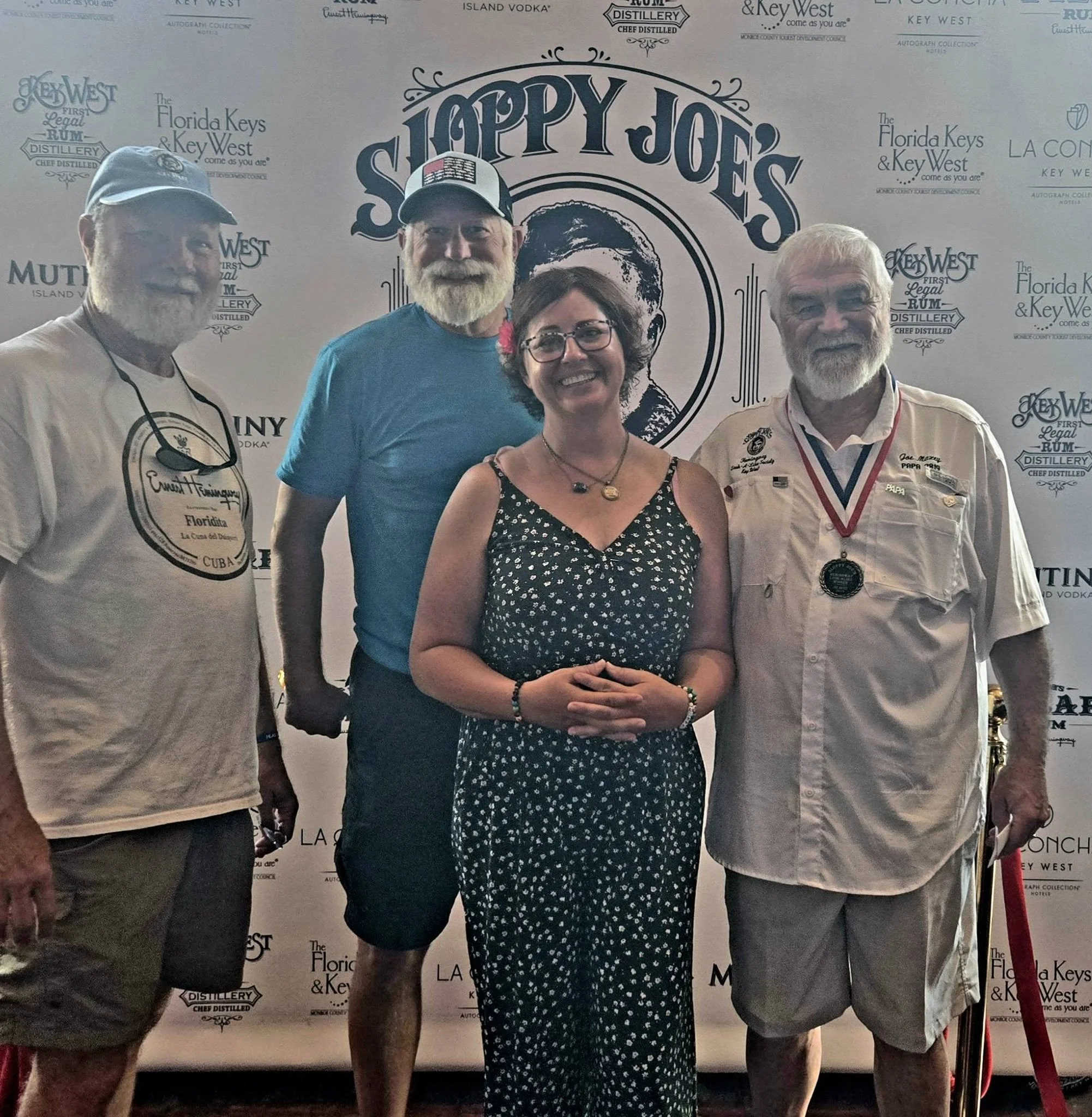 Thank You, Sloppy Joe Foundation &amp; Hemingway Look-Alike Contest! 