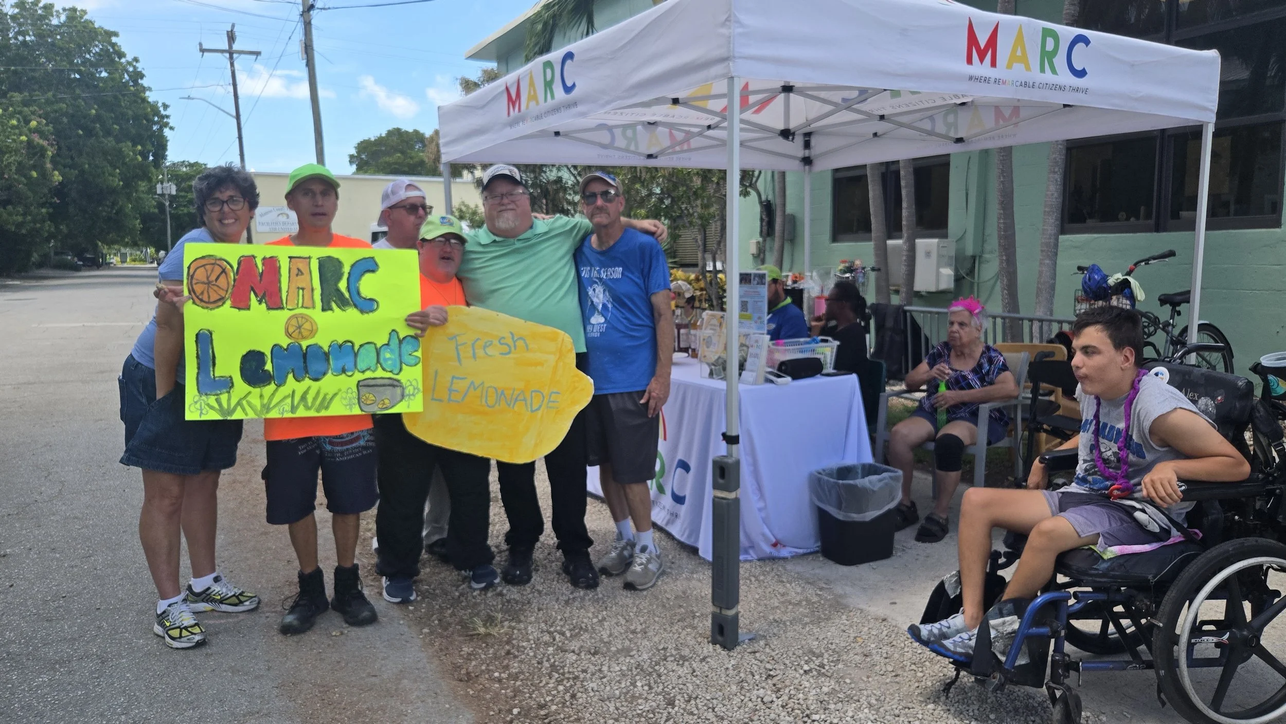 MARC Clients Turn Lemons Into Opportunity During Wellness Month