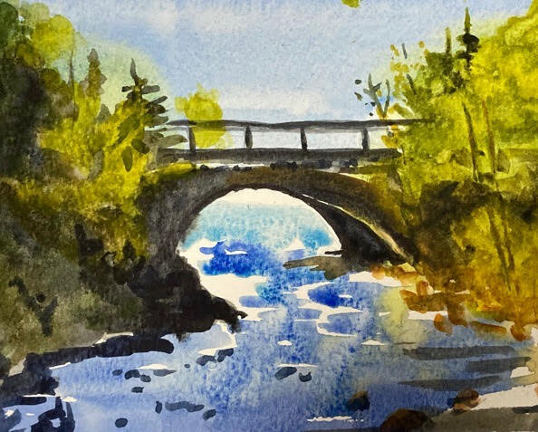 Beginning Watercolor Class with Nancy Larson Session 4