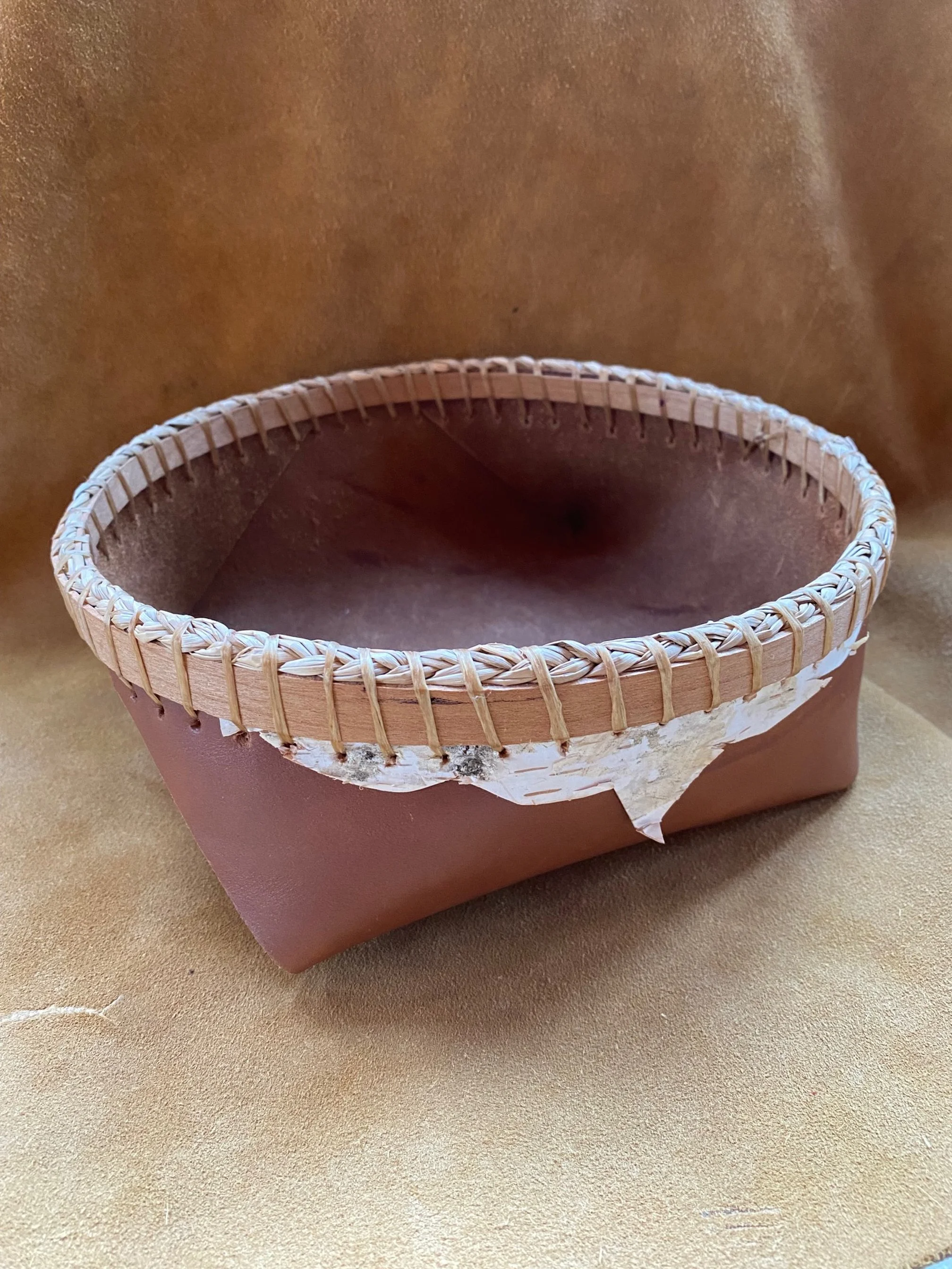 Keep it Together – Fashion a Leather Catch-all Basket - with Jim 
