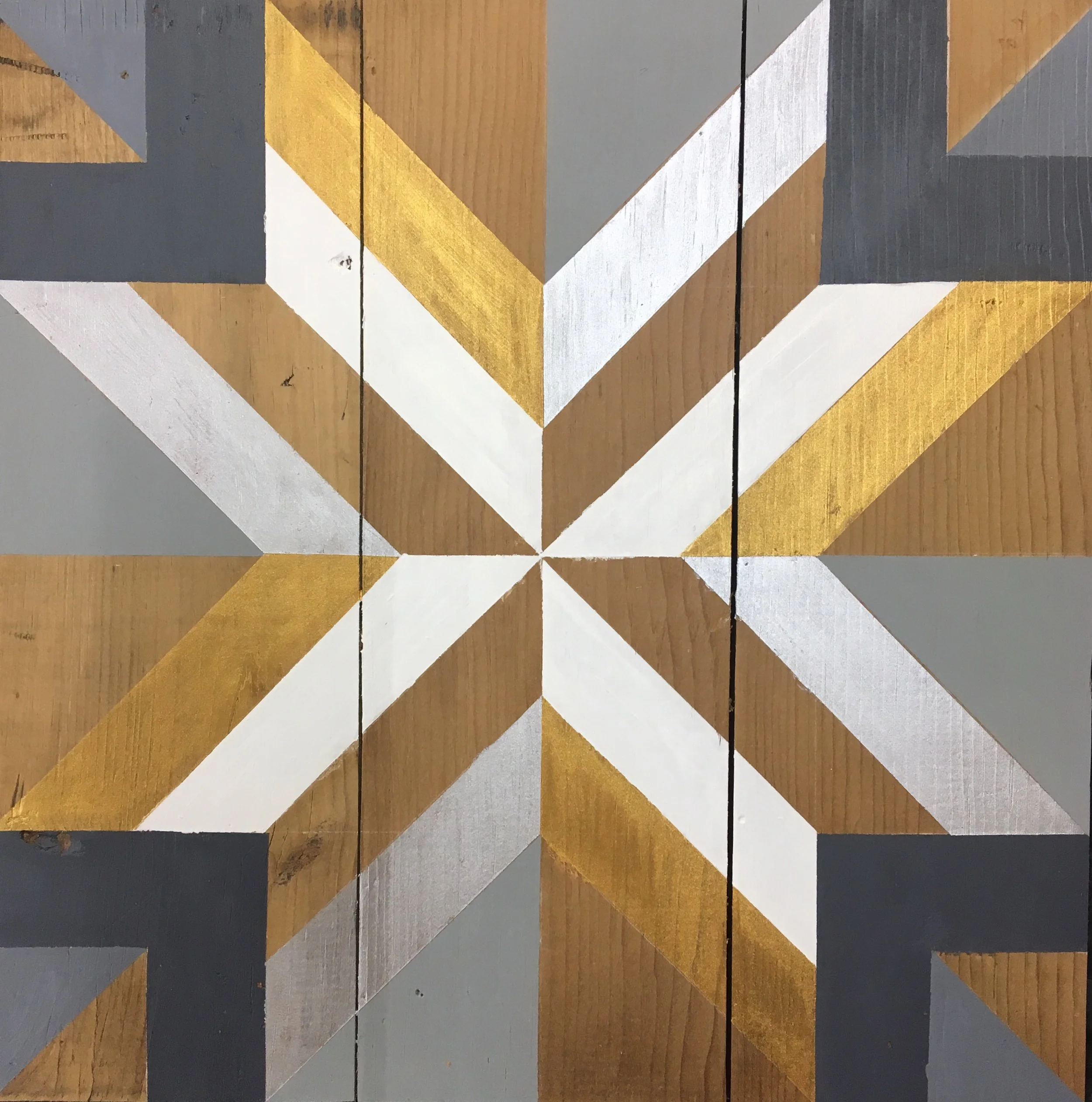  Barn Quilt Painting - Aryn Diemand
