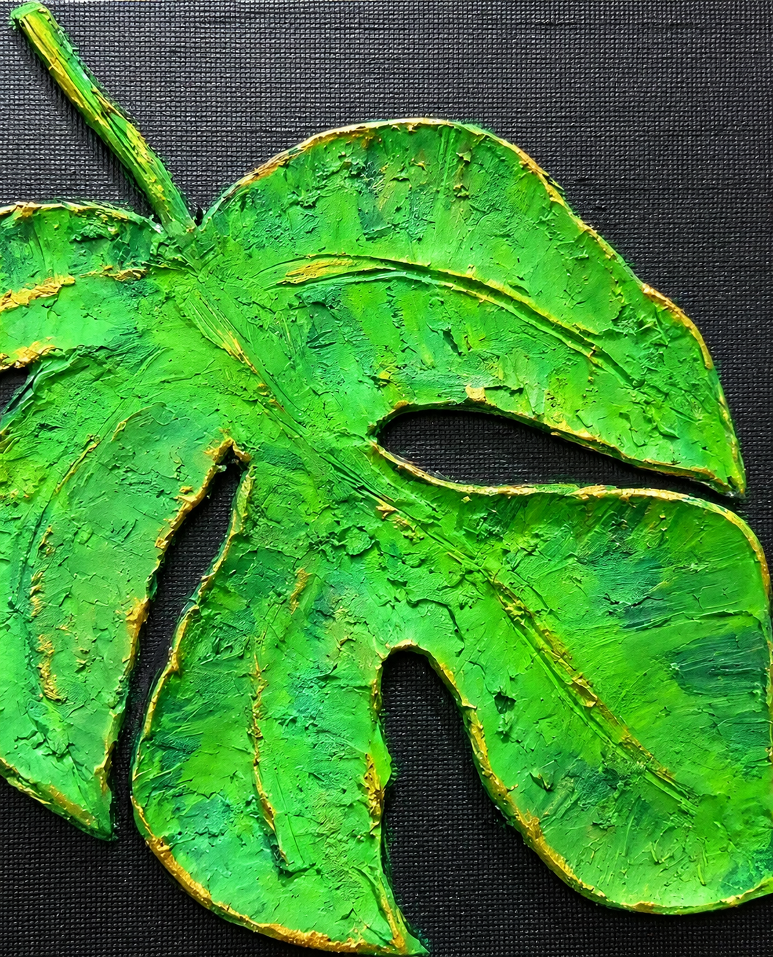 Textured Leaf - with Madhuri - Ages 7+