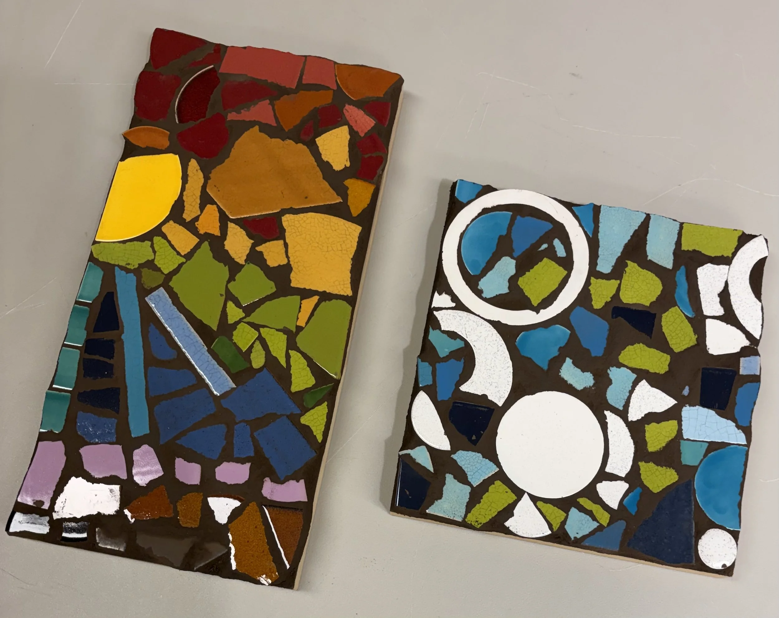 Create and Sip Art From The Heart Mosaic Class