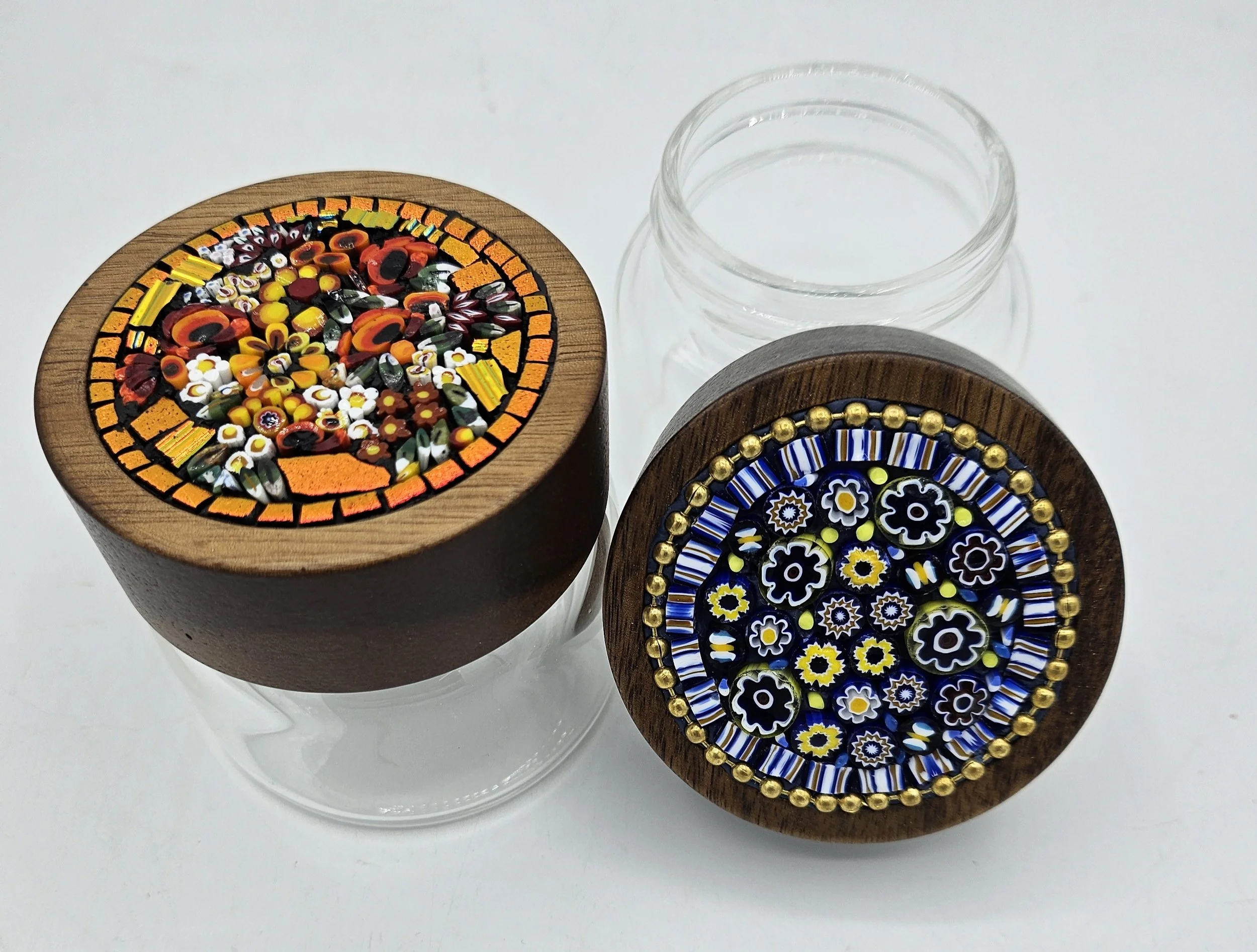 A Micro Mosaic Jar for Your Treasures