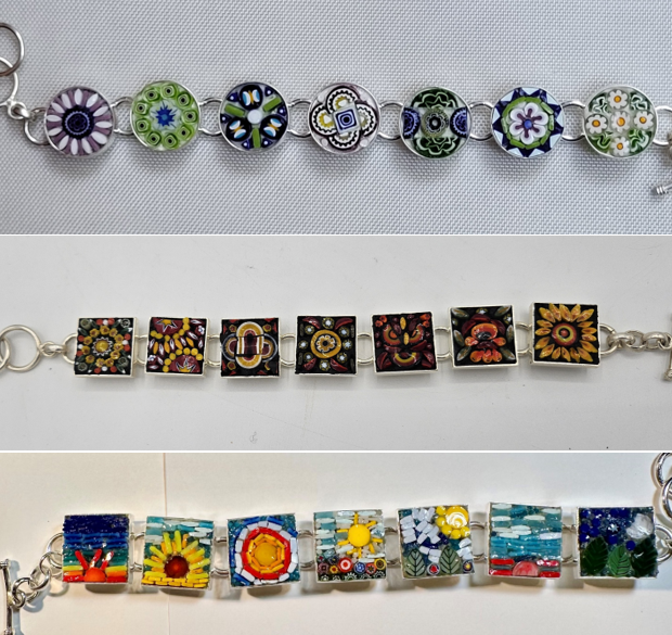 Micro Mosaic Bracelet