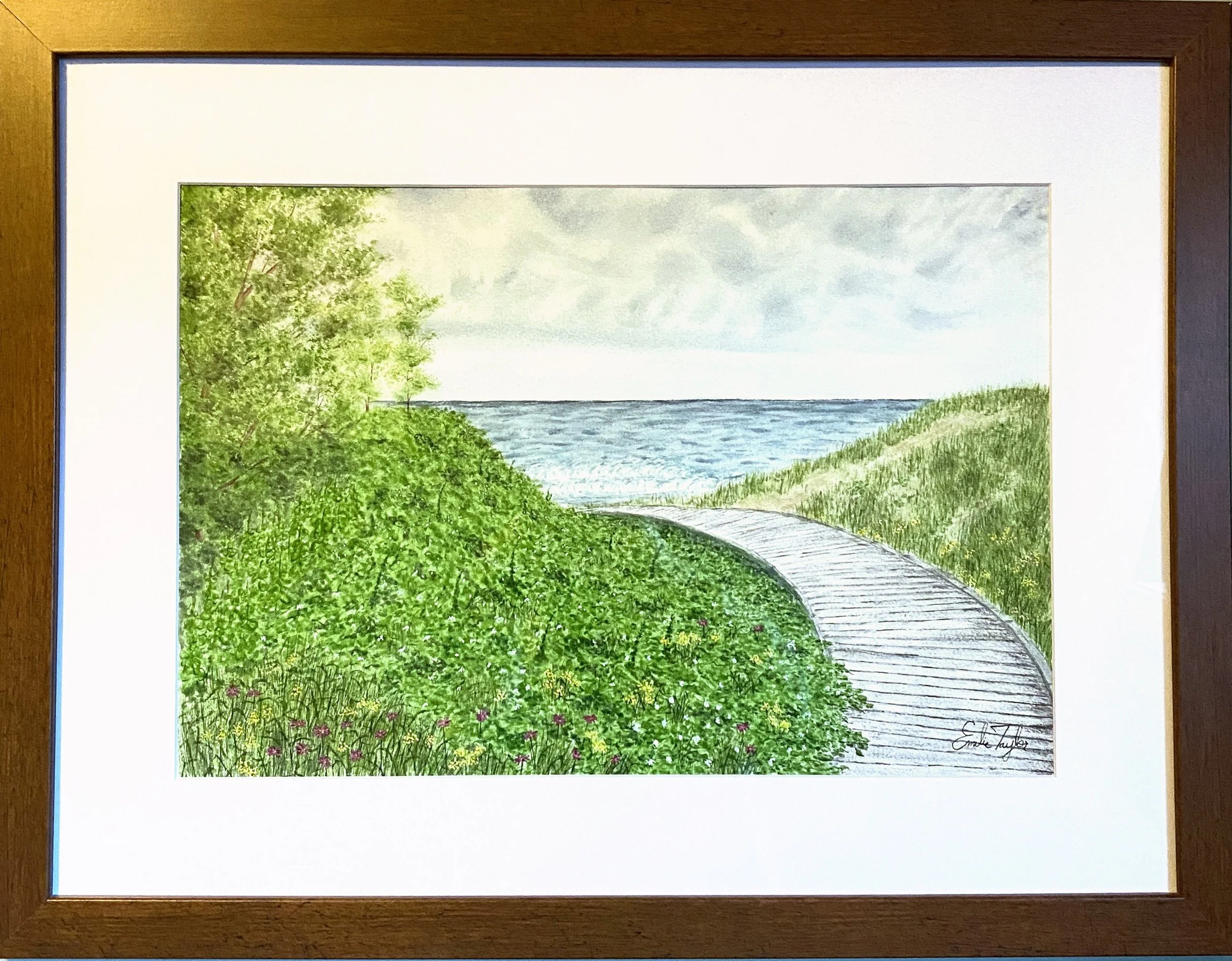 Boardwalk to Point Beach by Emilie Taylor.jpg