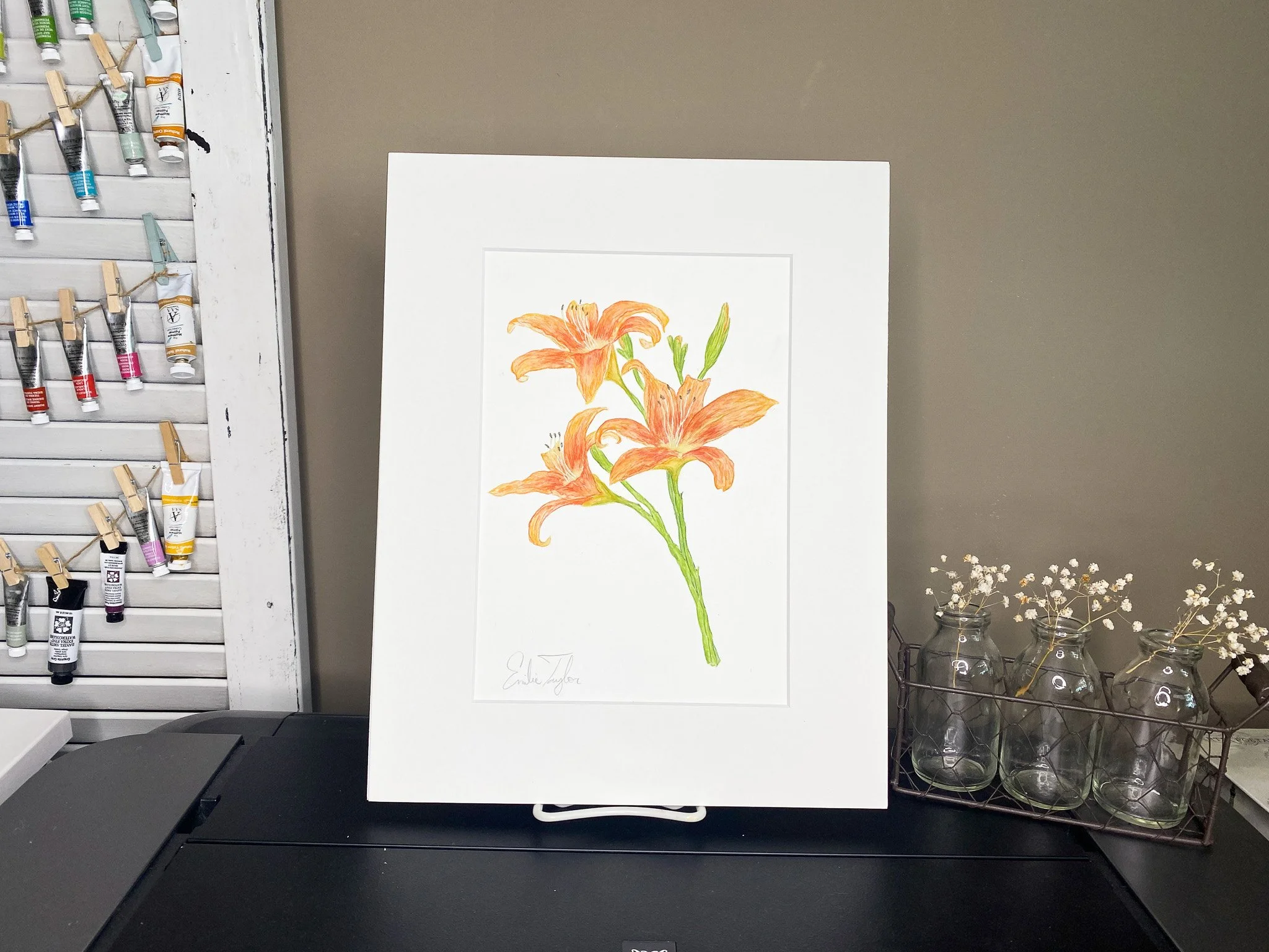 Emilie Taylor-Orange Lillies.jpg