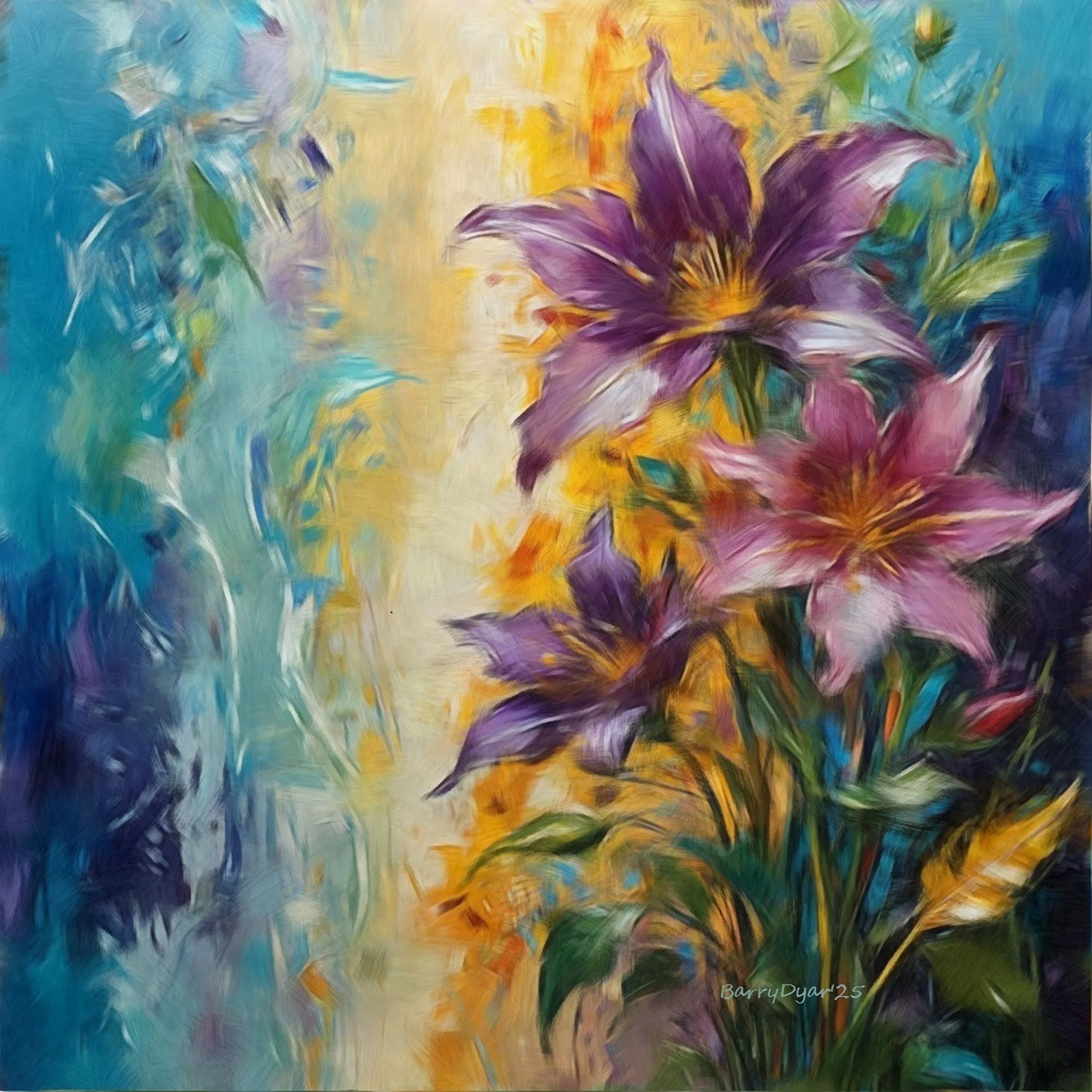 Lilies in a Twilight Dance_Barry Dyar.jpg