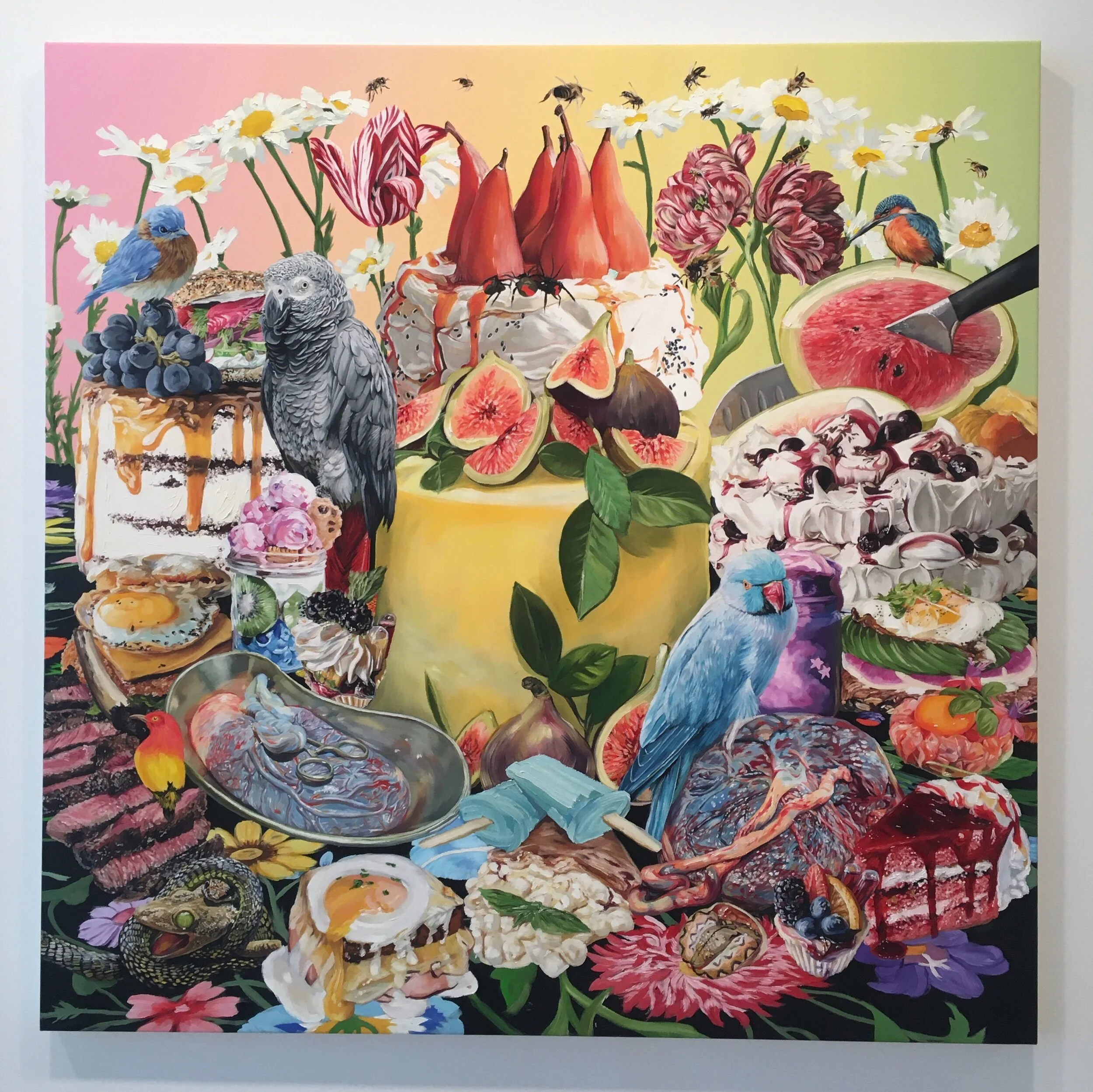 A Painting for the Millennial's Palette and Palate