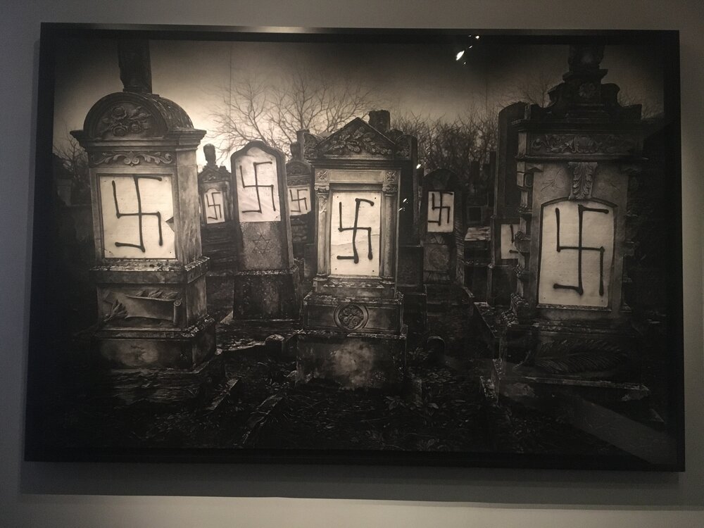 Untitled (Defaced Jewish Cemetery:  Strausbourg, France; December 14, 2018), 2019