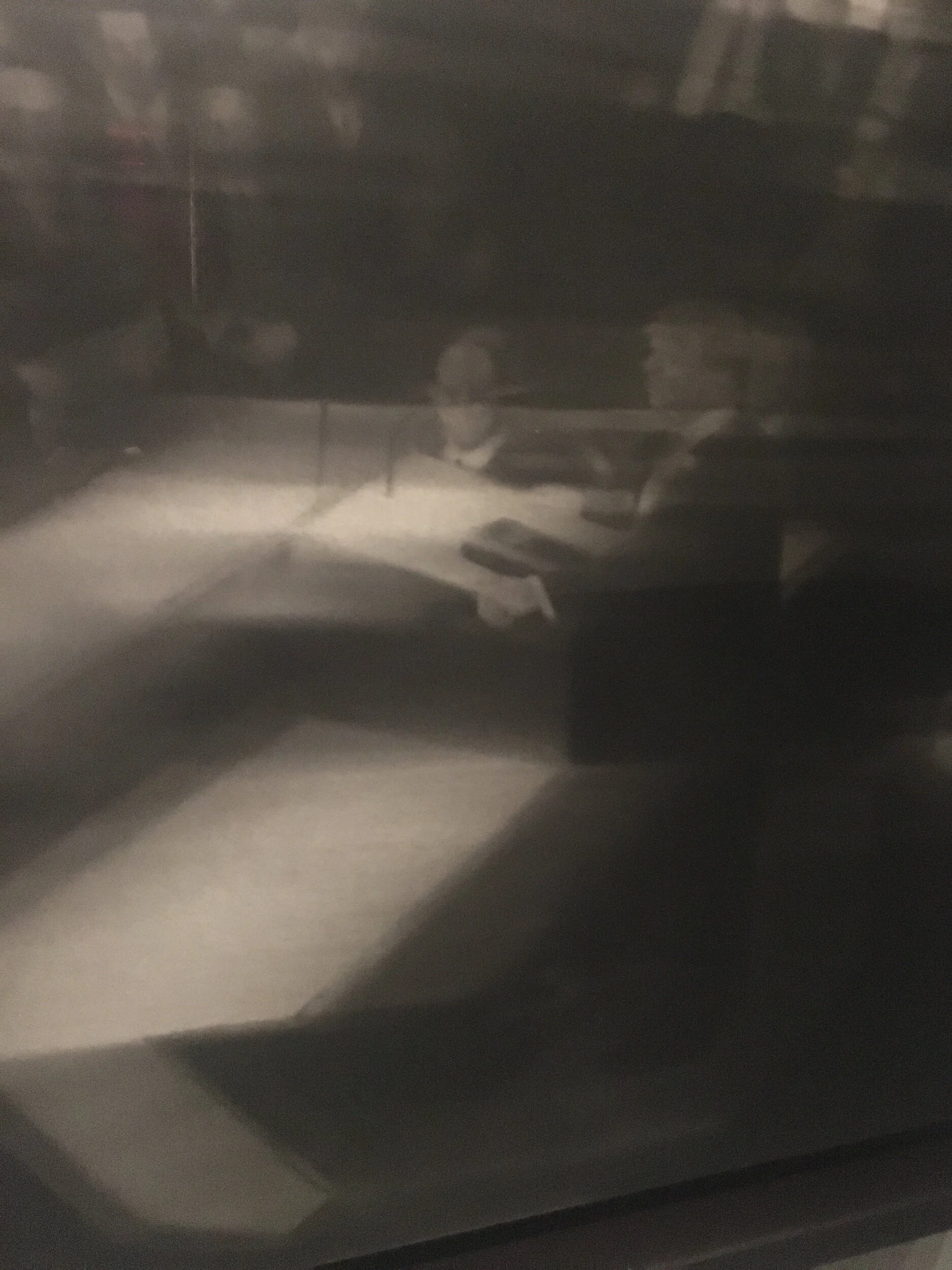 Detail of President Donald Trump at podium