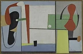 Willem de Kooning, Study for the Williamsburg Project, c. 1936, (NOTE: The Williamsburg Federal Housing Project in Brooklyn mural was never realized)