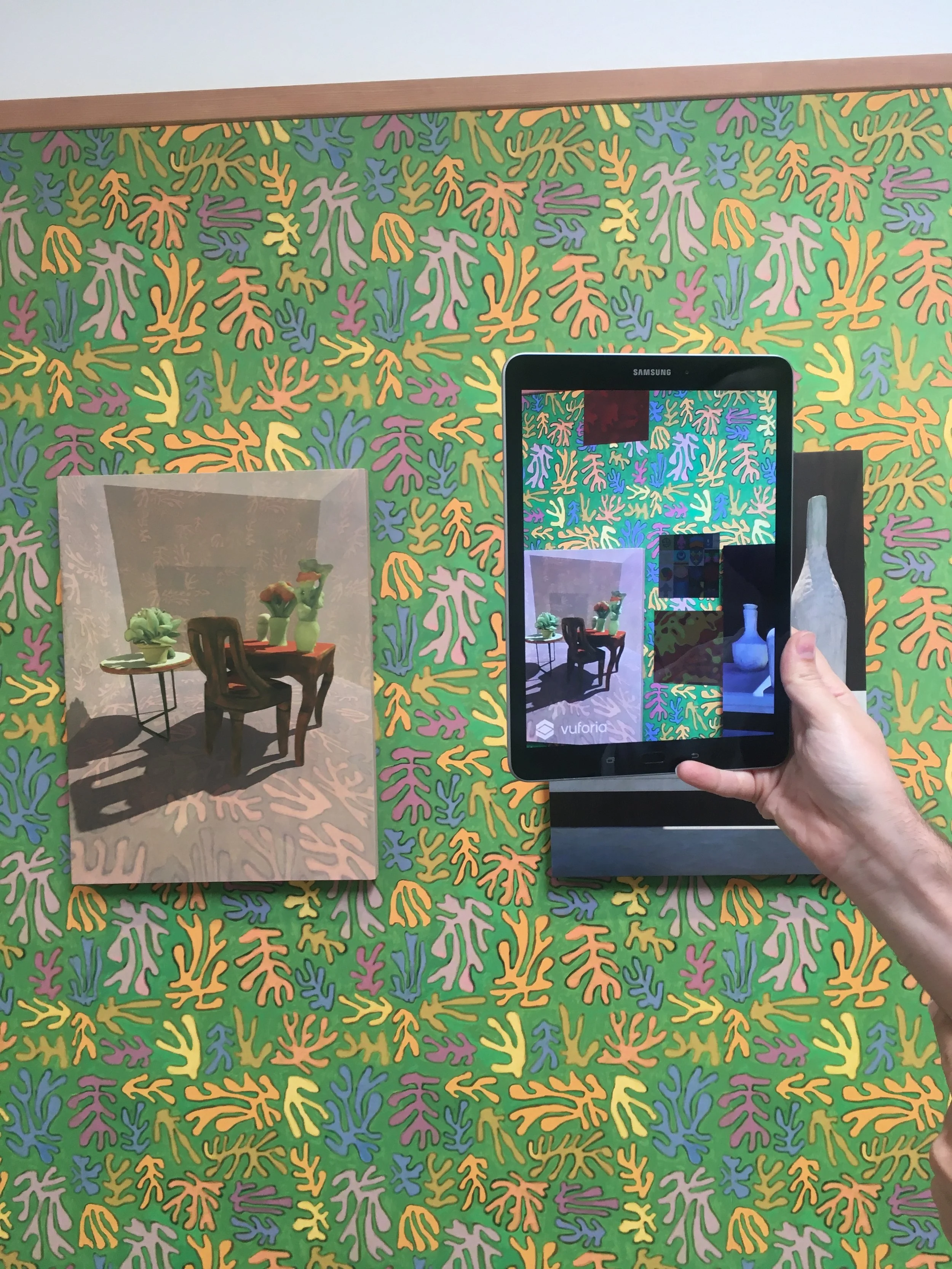 Art and Cake:  “DIGITAL COMBINES,” New Terminology For a Hybrid of Paintings and NFTS at Honor Fraser Gallery