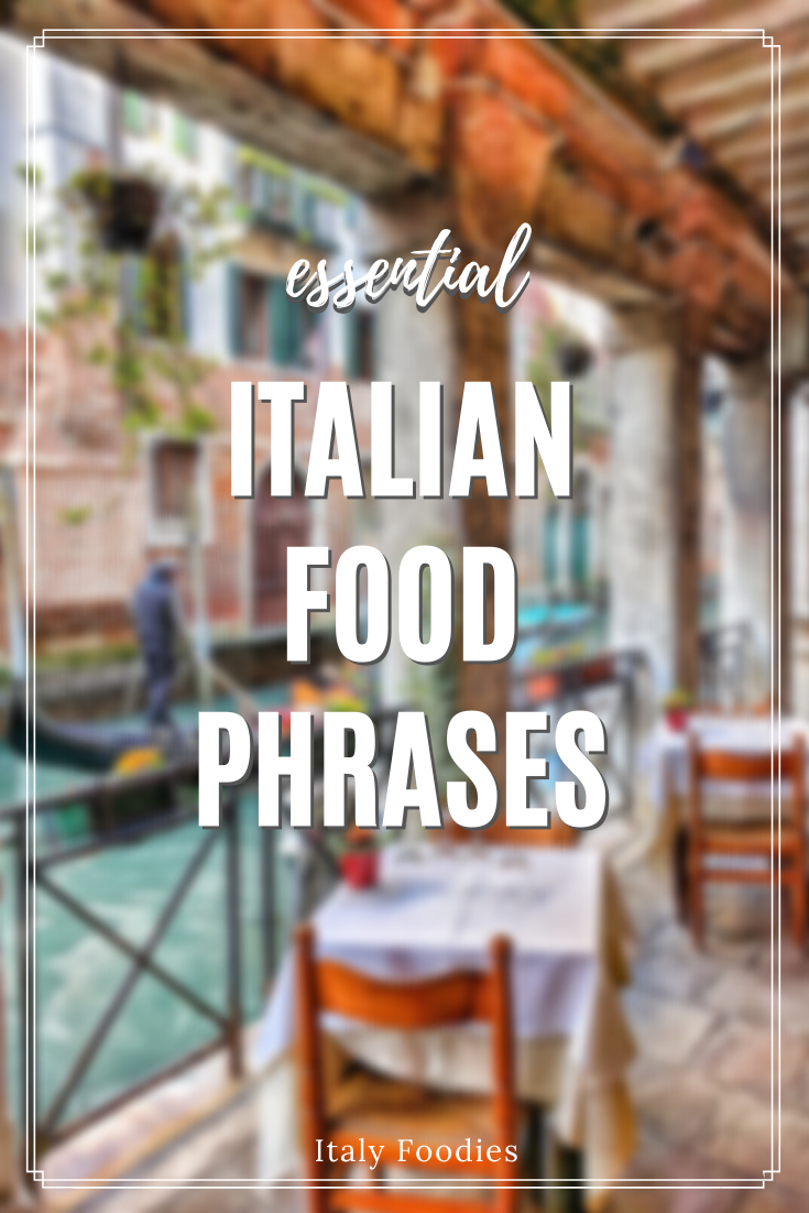 Learn basic Italian phrases for your trip to Italy for ordering food in Italian or calling to reserve a table. These essential Italian food phrases are all you’ll need to travel Italy with ease!