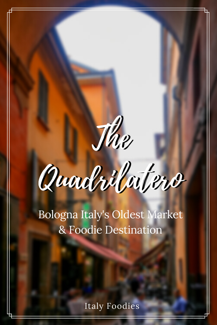 The Quadrilatero, Bologna Italy’s oldest market is also a premier destination for foodies looking to explore the Bologna market scene. It's what to do in Bologna.