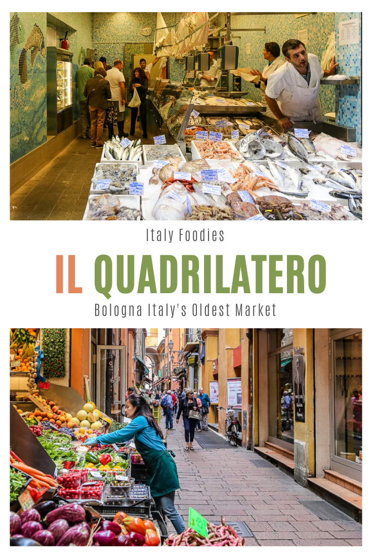 The Quadrilatero, Bologna Italy’s oldest market is also a premier destination for foodies looking to explore the Bologna market scene. It's what to do in Bologna.