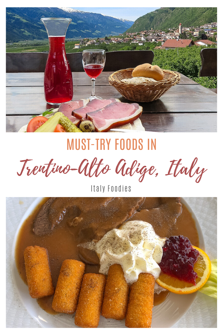 The South Tyrol food of Trentino-Alto Adige is a fusion of Italian, Alpine, and Central European cuisines, and a fascinating culinary journey for Italy foodies!