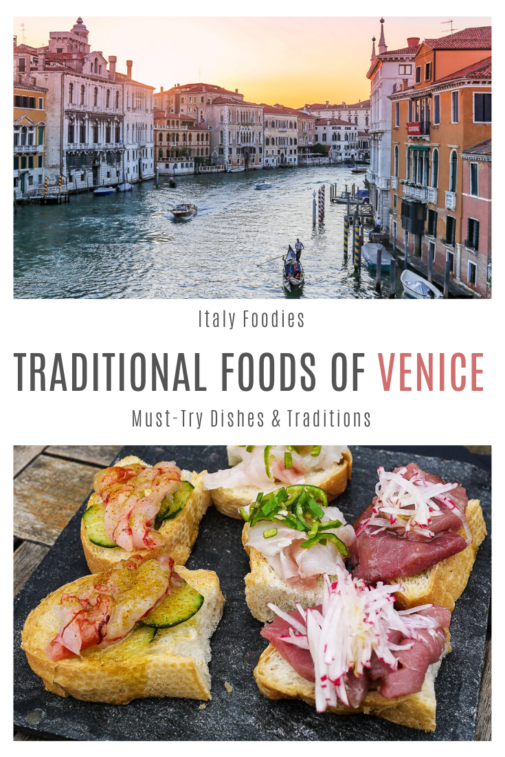 Wondering what to eat in Venice Italy? The food in Venice is some of Italy’s best. Here’s your guide to market fare, cicchetti bars, and traditional Venetian cuisine.