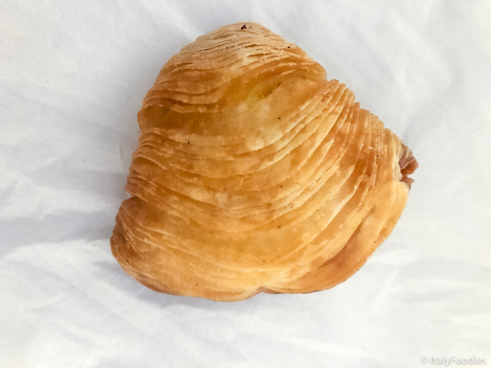 Sfogliatelle pastry in Naples