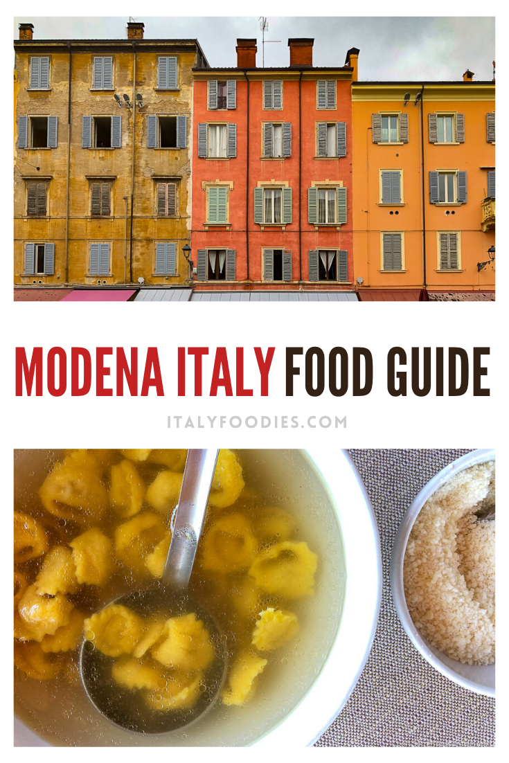 This Modena food guide shows what foods to eat in Modena, the best street food Modena has, and why the food in Modena is some of the best in Italy.