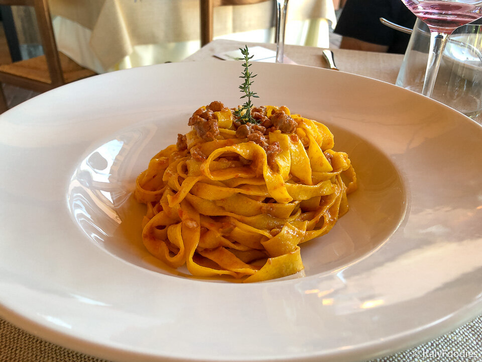 Tagliatelle al ragú Bolognese